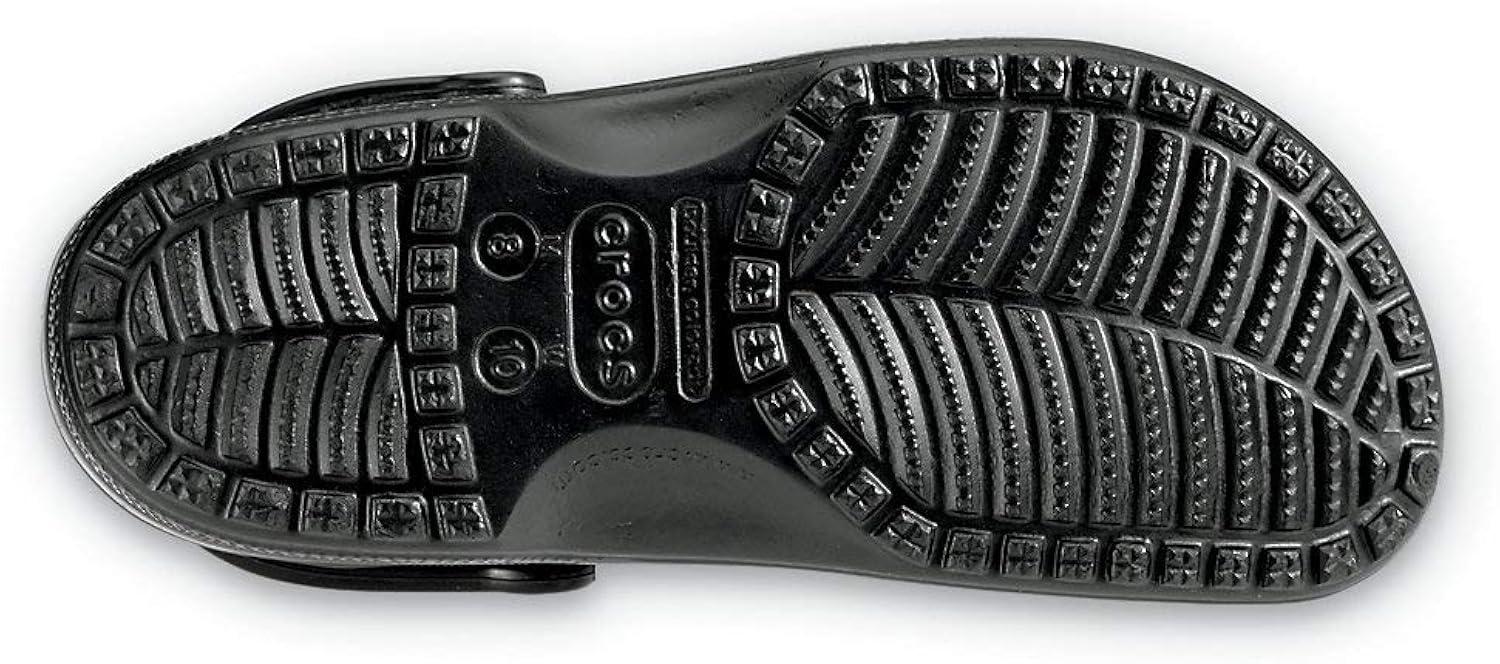 Men's 12 Black Aerated Slip Resistant Clogs