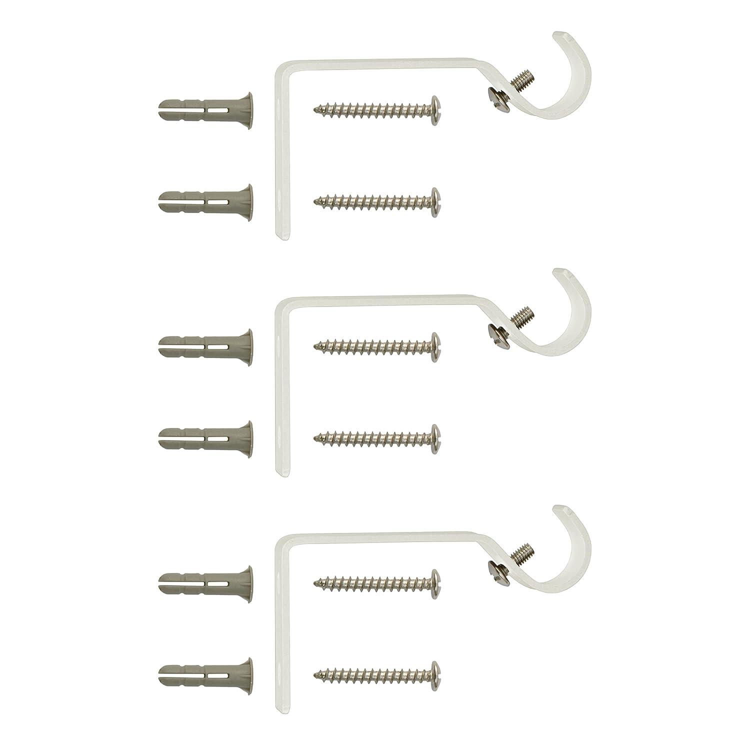 Wayfair Basics Petite Café Ball End Curtain Rod, 28-48" or 48-84" Adjustable Length, 7/16" Dia.