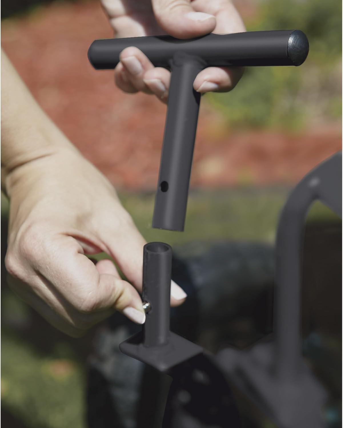 Strongway Deluxe Rolling Garden Seat with Easy Change Turnbars