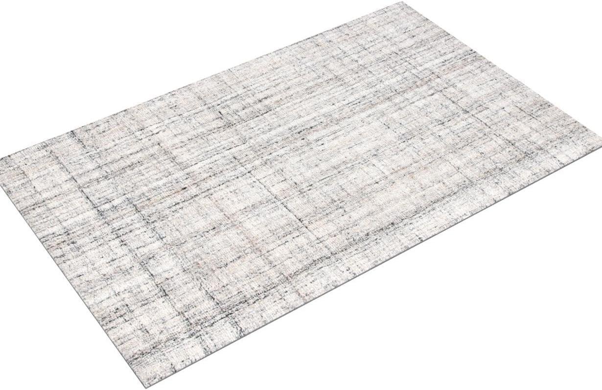 Abstract ABT141 Handmade Indoor Area Rug - Camel/Black - 5'x8' - Safavieh
