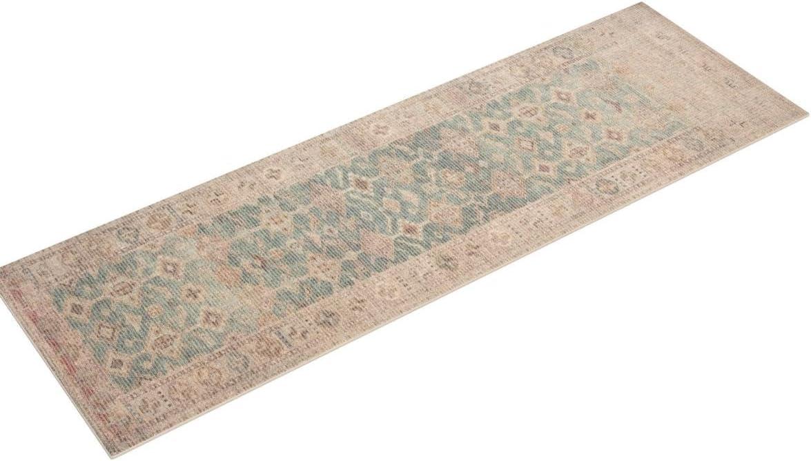 Angela Rose x Loloi Aubrey Aqua / Sand Area Rug