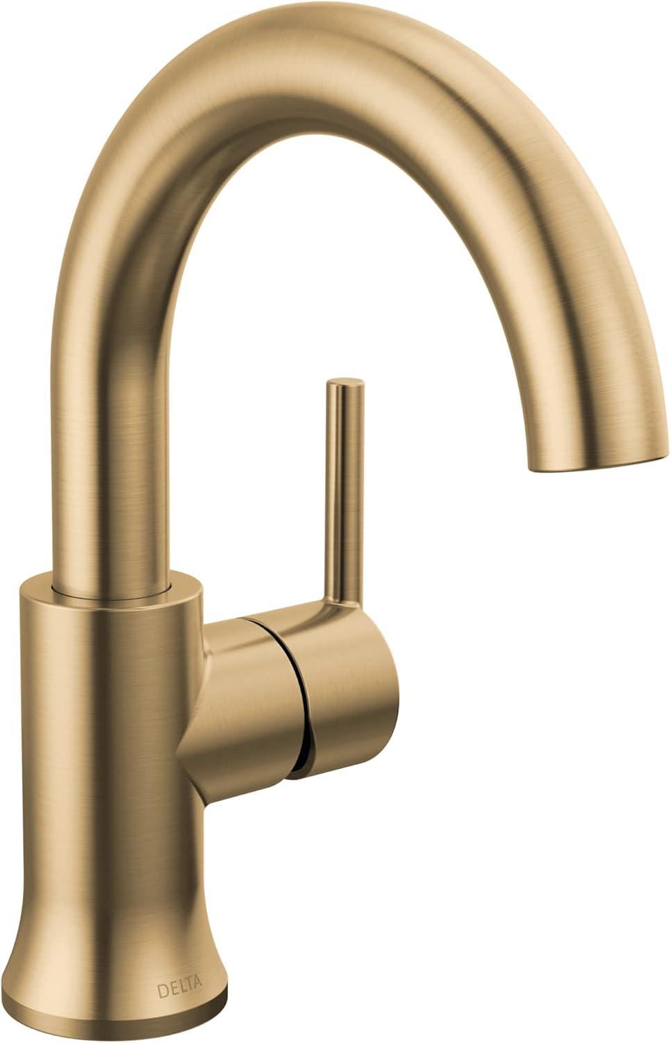 Delta 559Har-Dst Trinsic 1.2 GPM Single Hole Bathroom Faucet - Bronze