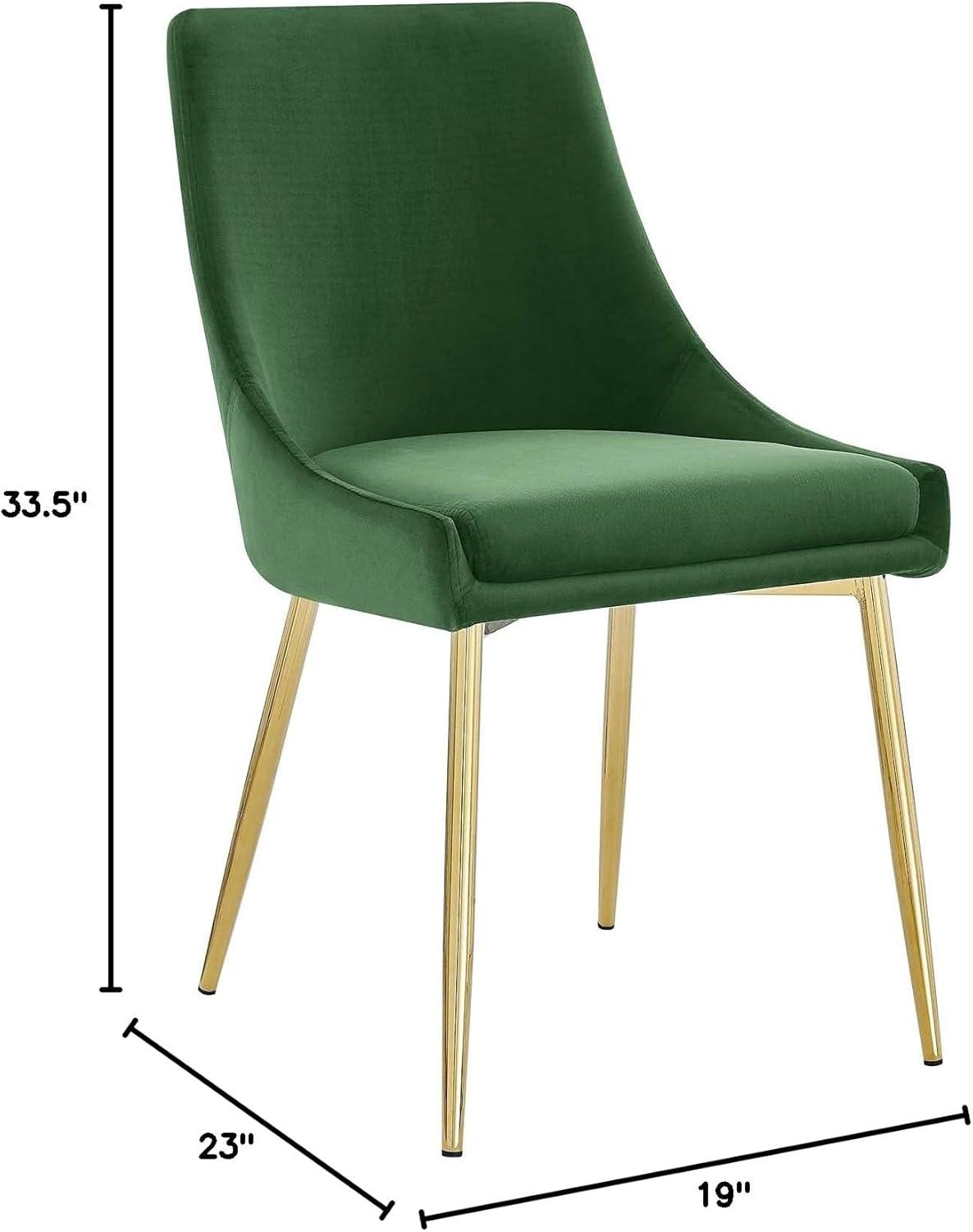 Modway Viscount Performance Velvet Dining Chairs