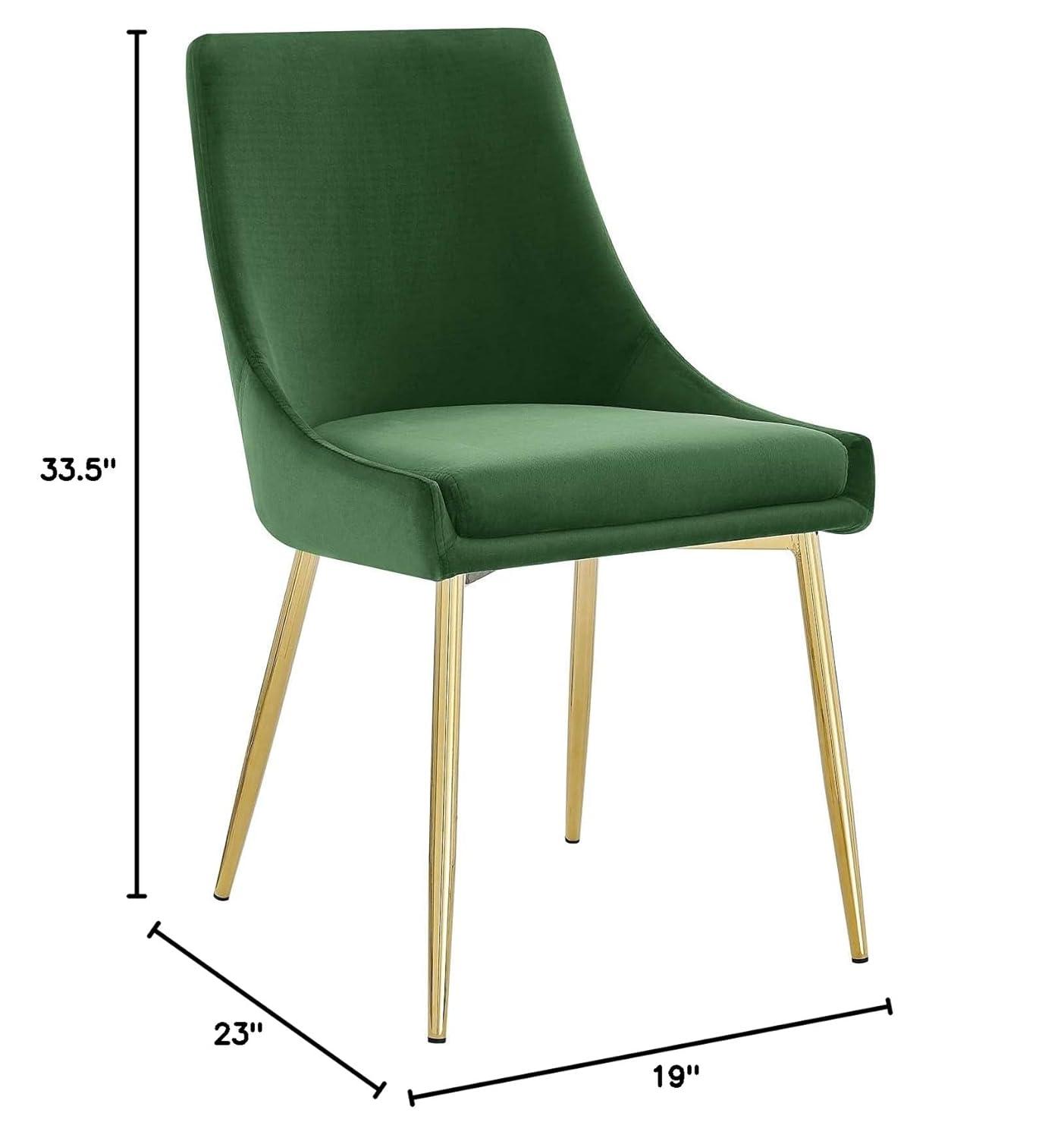 Modway Viscount Performance Velvet Dining Chairs | Wayfair