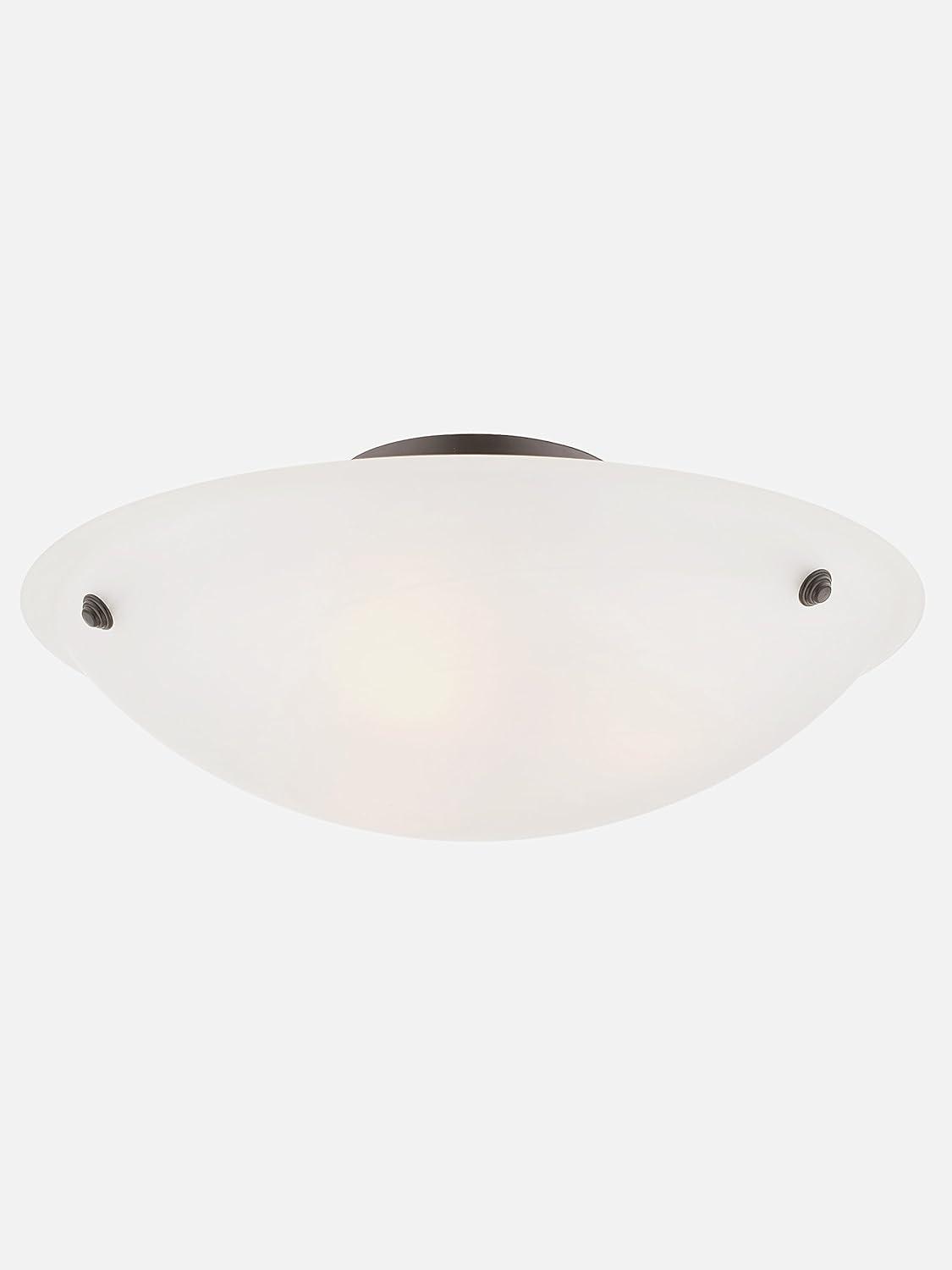 Livex Lighting Oasis 3 - Light Flush Mount in  Bronze