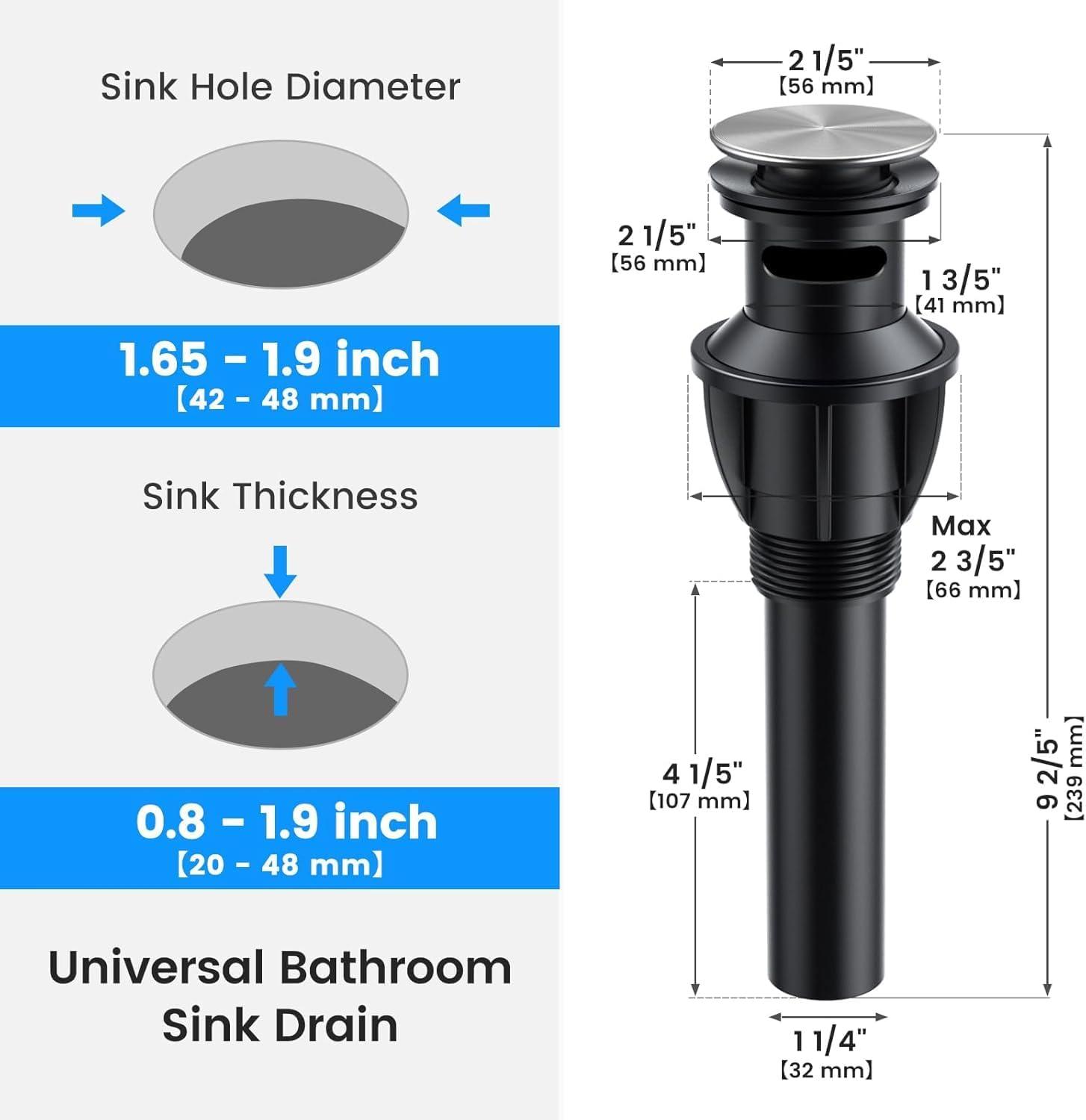 Single-Hole Single-handle Bathroom Faucet