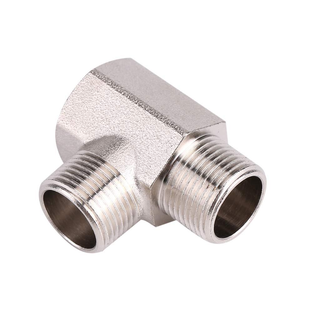 Water Bidet Spray, Toilet Bidet Attachments Hot/Cold Water Diverter Valve T Shape Adapter Flexible Hose Kit (Bidet Kit)