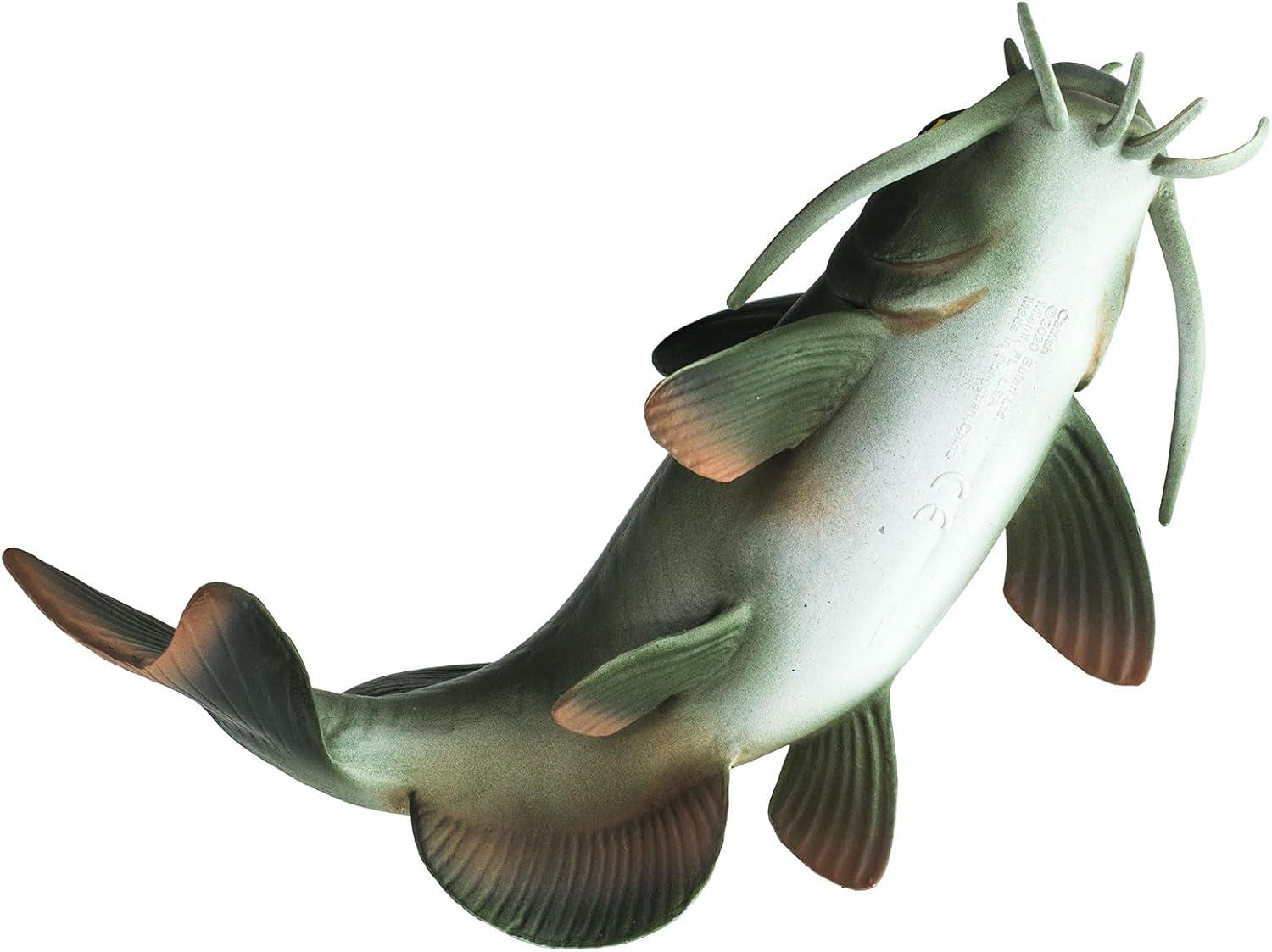 Safari Ltd. Catfish Figurine - Realistic 6" Fish Figure - Educational Toy for Boys, Girls, and Kids Ages 3+
