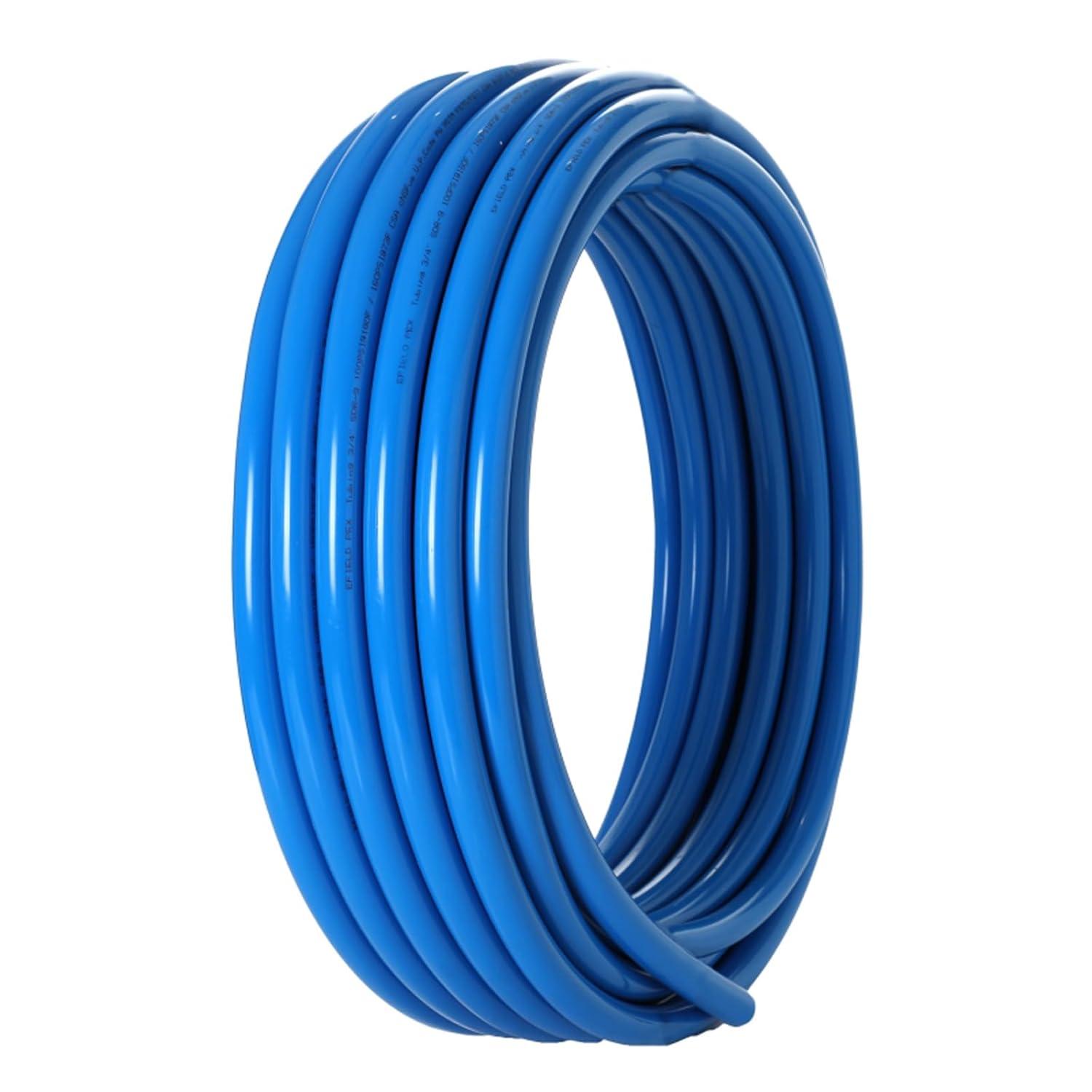 1 Inch Blue PEX-B Pipe Coil for Plumbing Applications