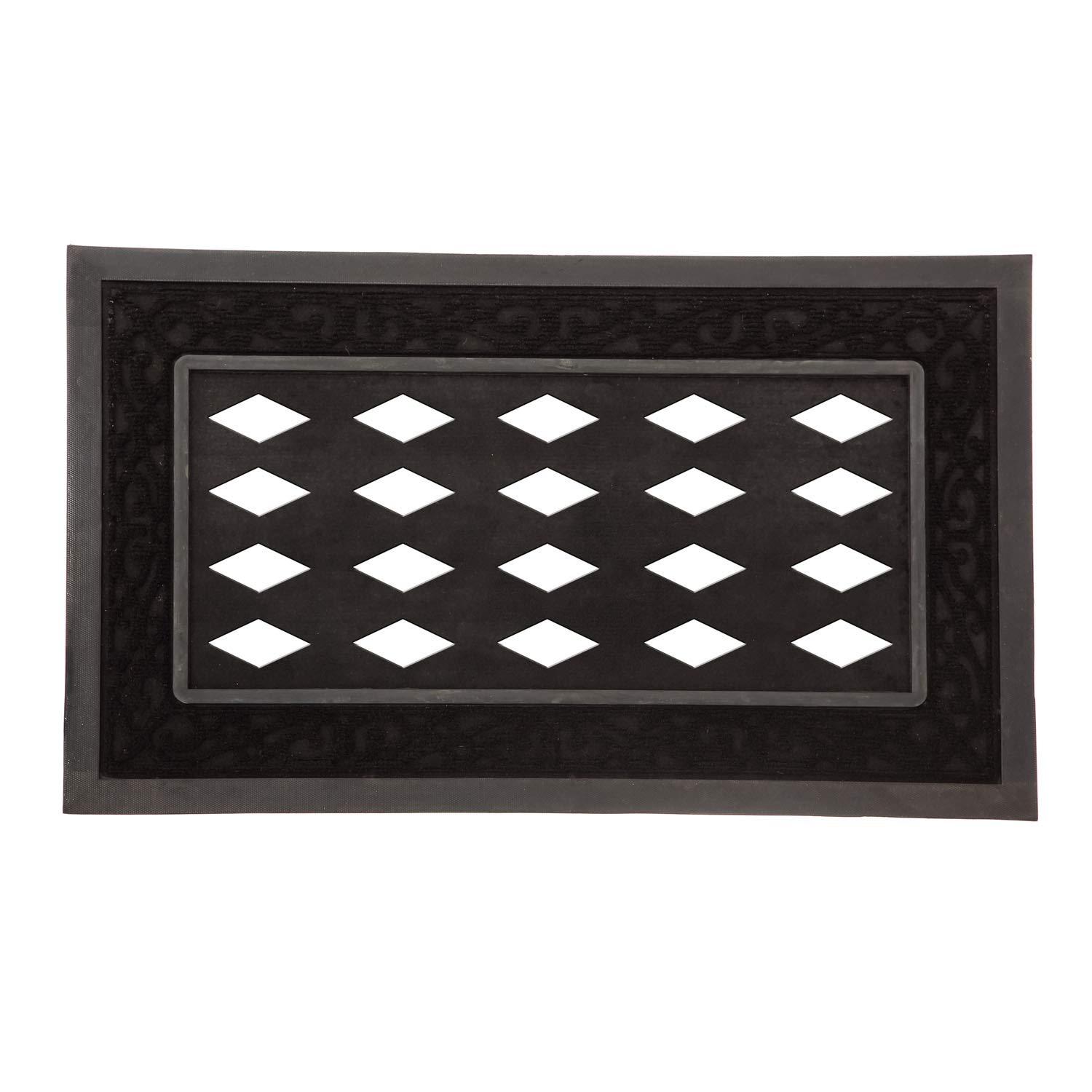 Evergreen Enterprises, Inc Sassafras Fall Holiday Set of 5 20"x10" Door Mats with Rubber Display Frame, Collection #2