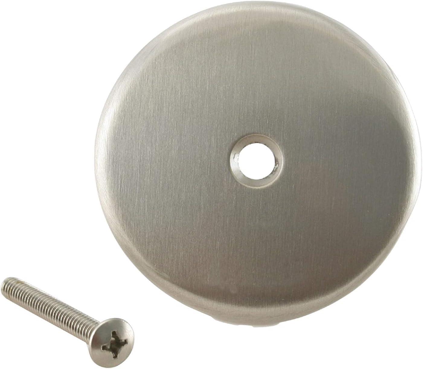 Westbrass 1-1/2" Coarse Thread Tip-Toe Bathtub Leg Drain with One-Hole Overflow D93-07