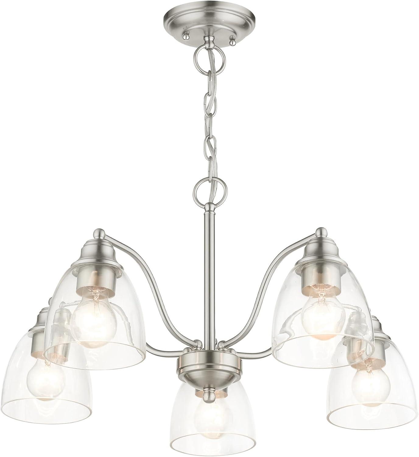 Livex Lighting Montgomery 5 - Light Chandelier in  Brushed Nickel