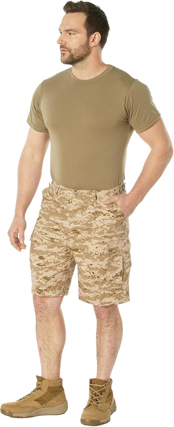 Rothco Digital Camo BDU Shorts,Desert Digital Camo,Large