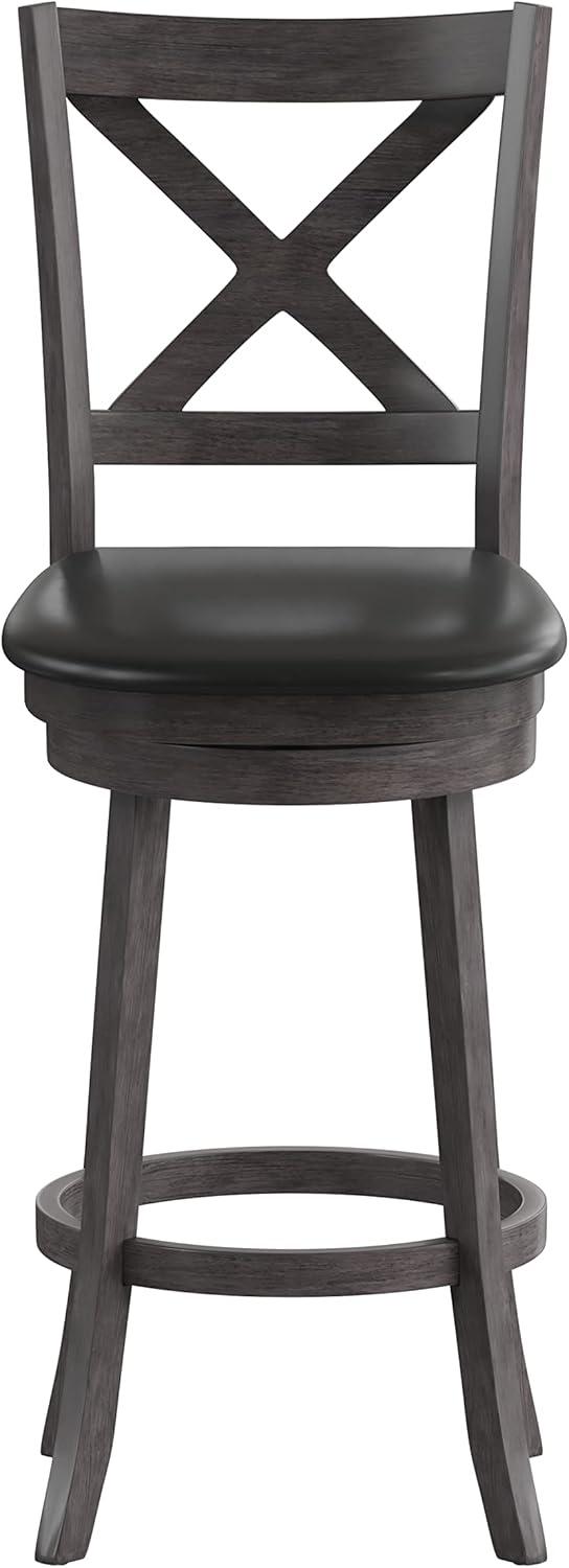 Francis Classic Crossback Wooden Swivel Dining Stool