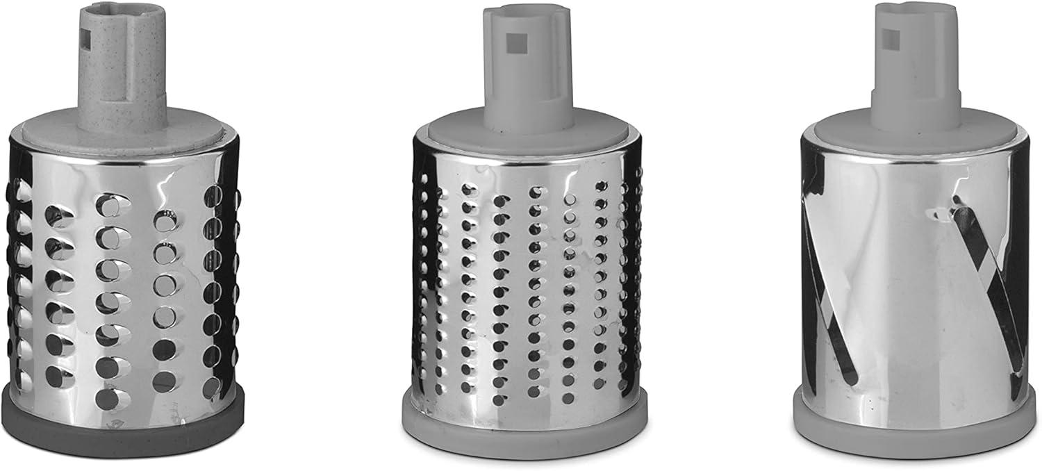 Eternal Eternal Rotary Grater And Slicer With 3 Barrels/blades