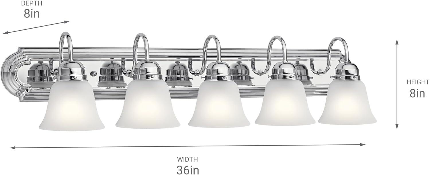 Kichler Lighting 5 - Light Vanity in  Chrome