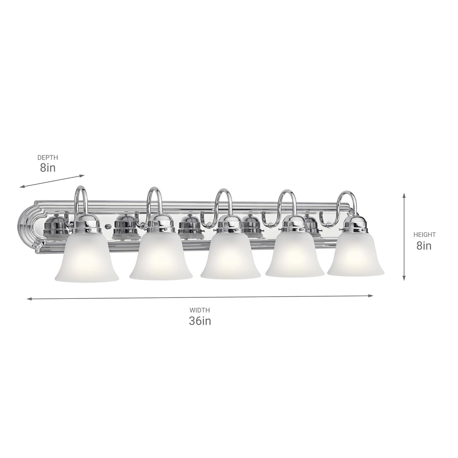 Kichler Lighting 5 - Light Vanity in  Chrome