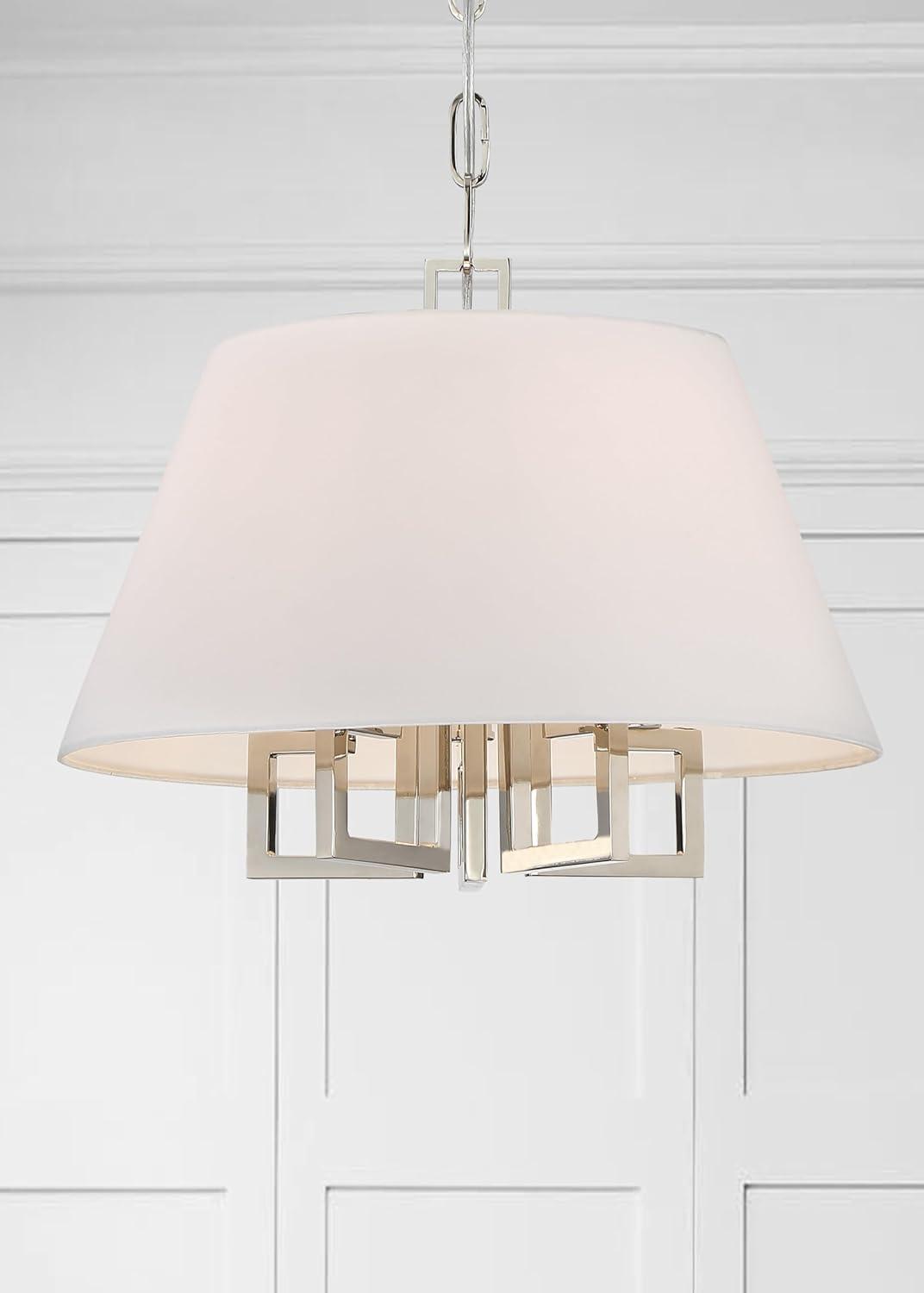 Crystorama Lighting Westwood 5 - Light Chandelier in  Polished Nickel