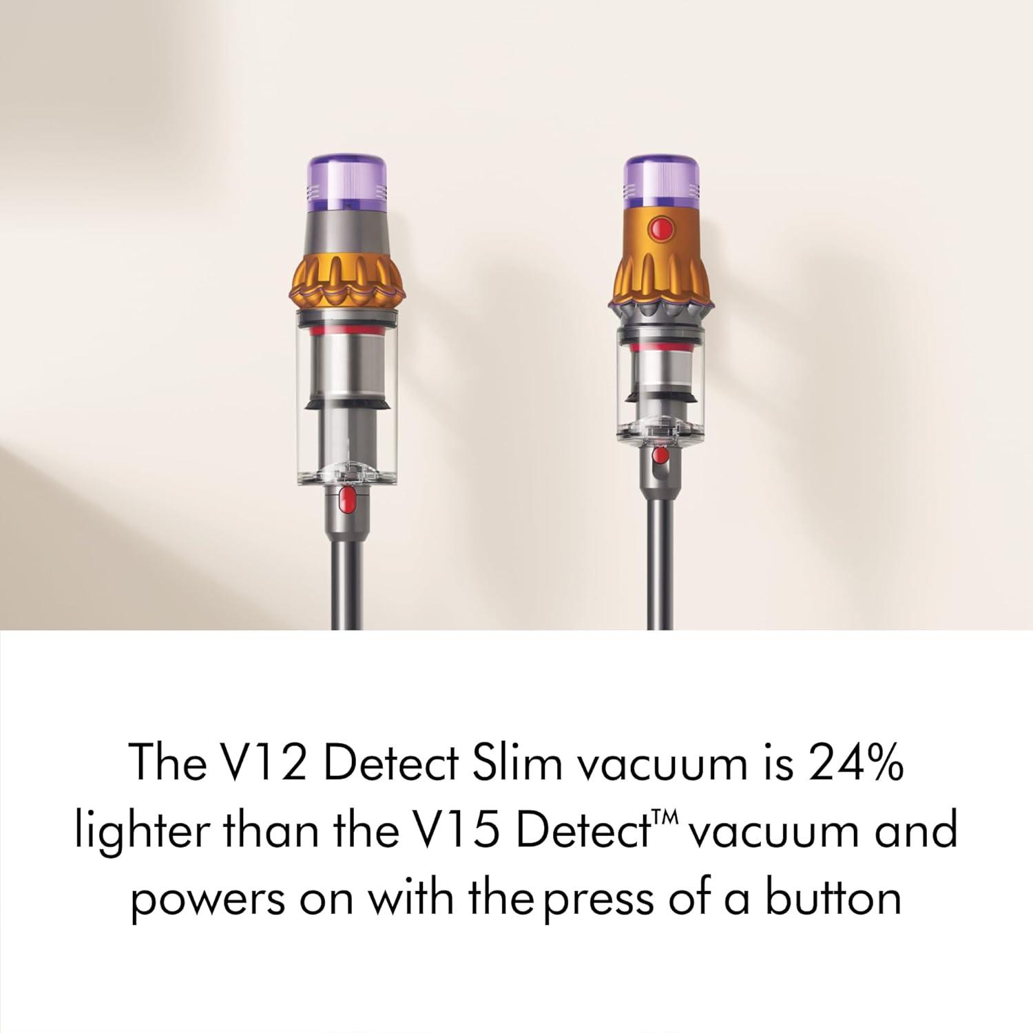 Dyson V12 Detect Slim Cordless Vacuum Cleaner | Nickel | New