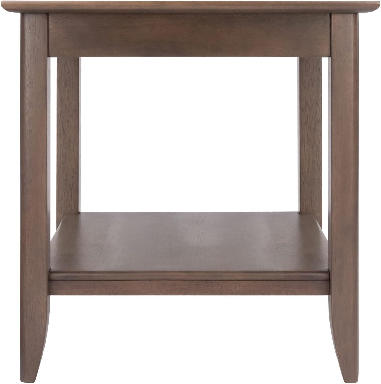 Santino End Table Oyster Gray - Winsome