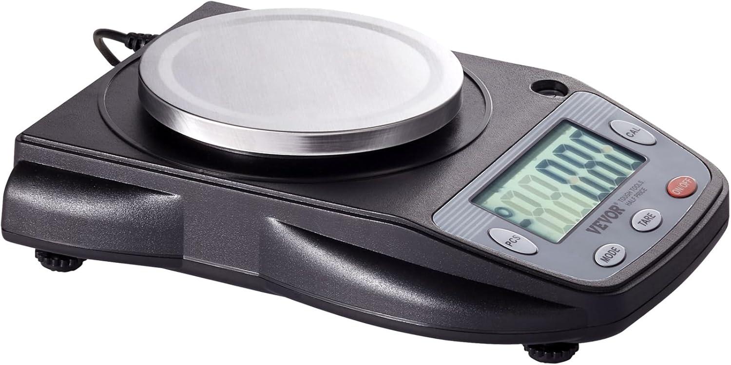 VEVOR Analytical Balance Lab Scale 600g x 0.01g 6 Units Conversion Electronic