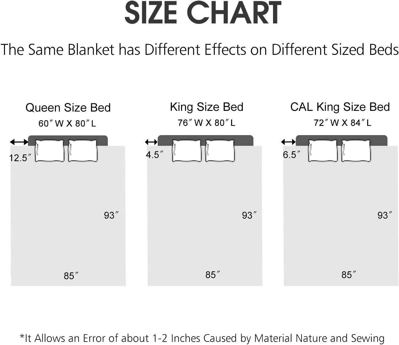 JML Fleece Blanket Heavy, 10 Pounds Plush Soft Thick Raschel Blanket for Winter, Korean Style Velvet Fleece Blanket 85" x 93"- 2 Ply A&B Printed (Tigers)