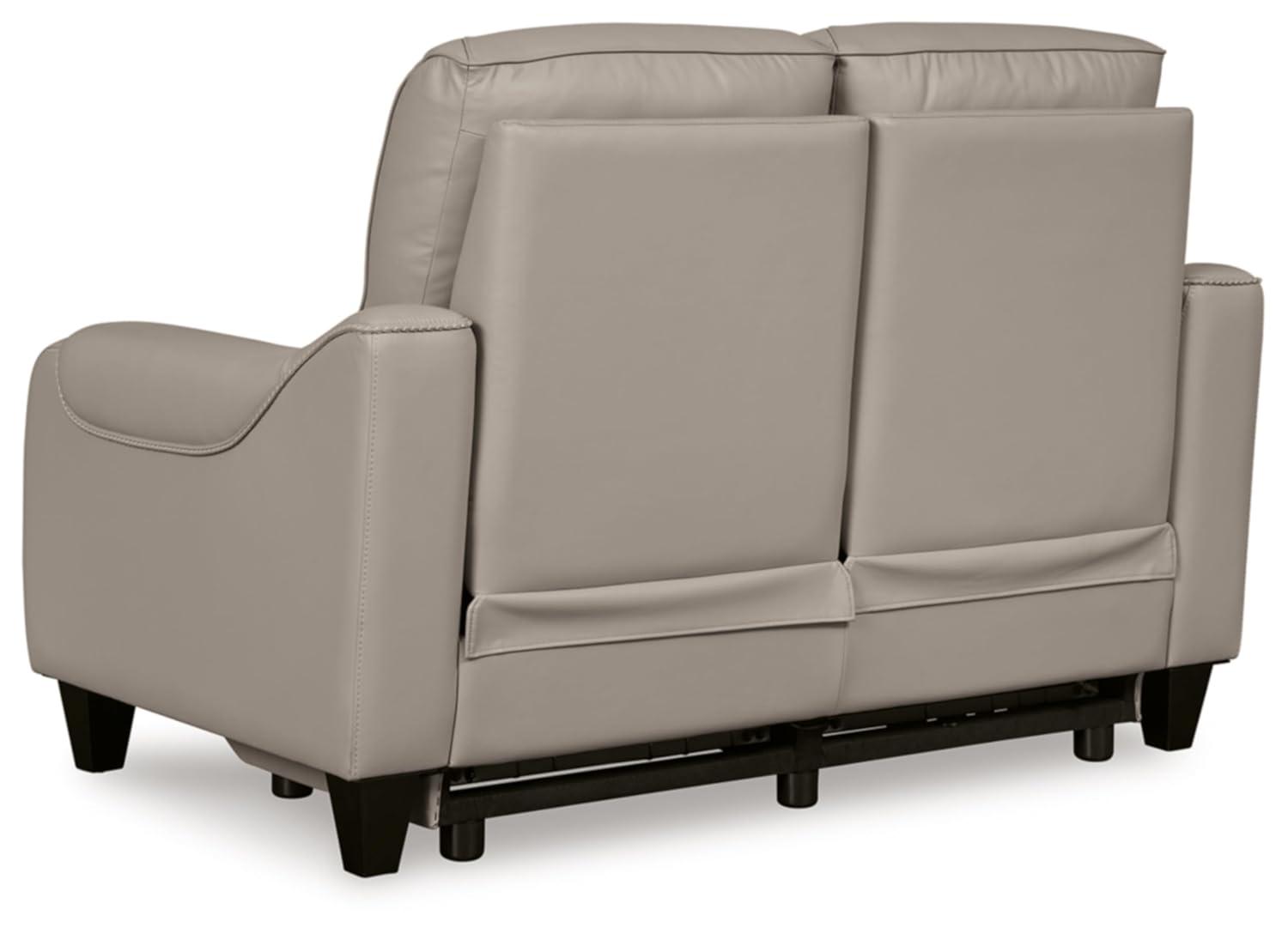 Signature Design by Ashley Mercomatic Gray Power Reclining Loveseat