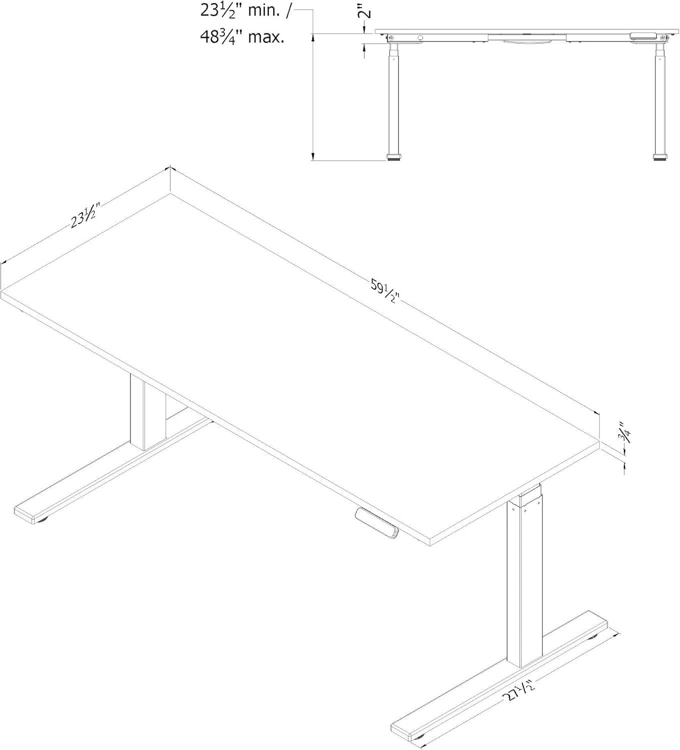 Ezra Height Adjustable Standing Desk