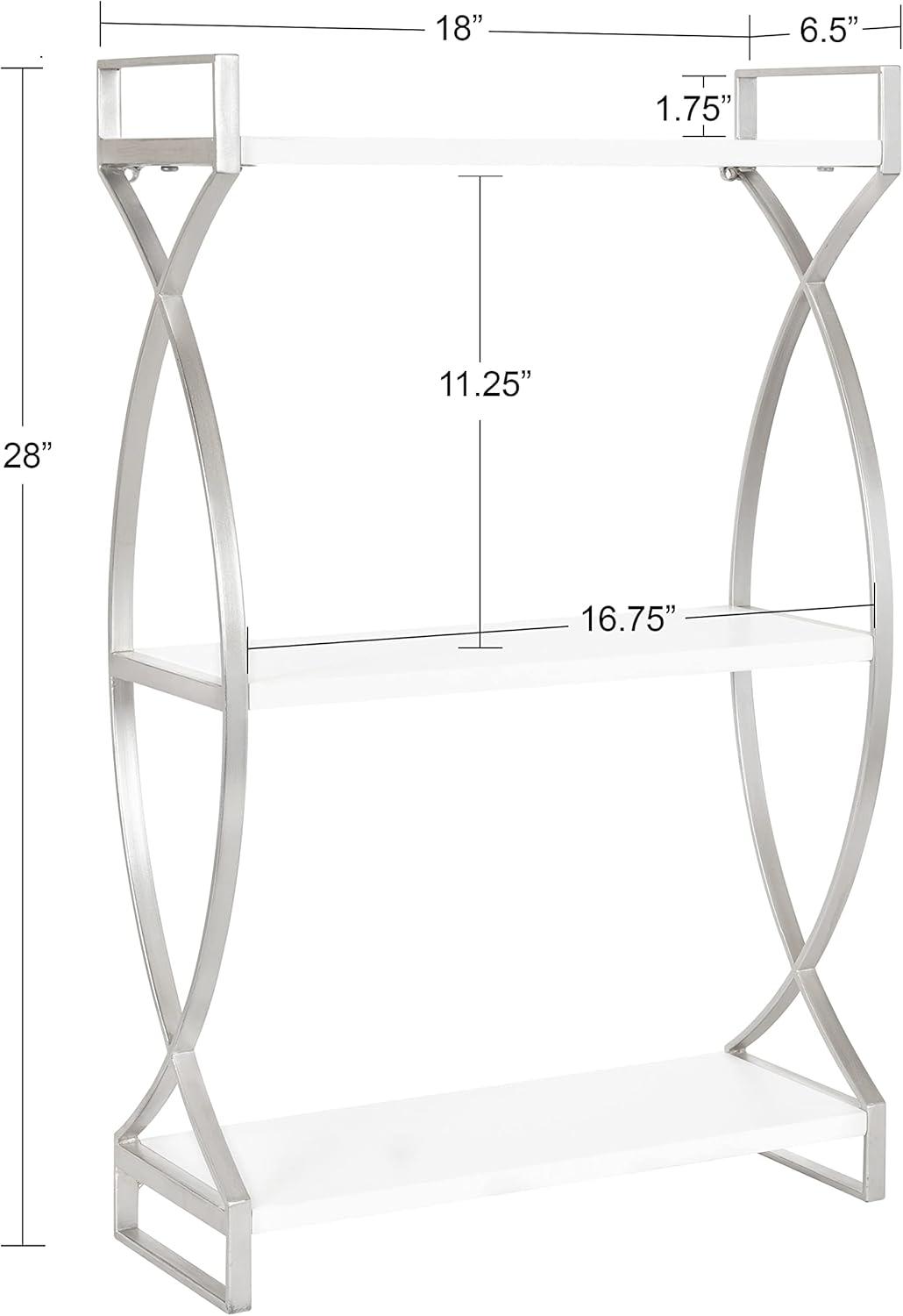 Kate and Laurel Arietta Tiered Shelf