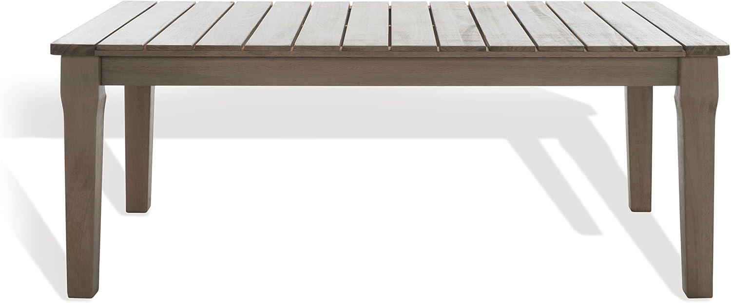 SAFAVIEH Couture Martinique Modern Wood Coffee Table, Light Grey