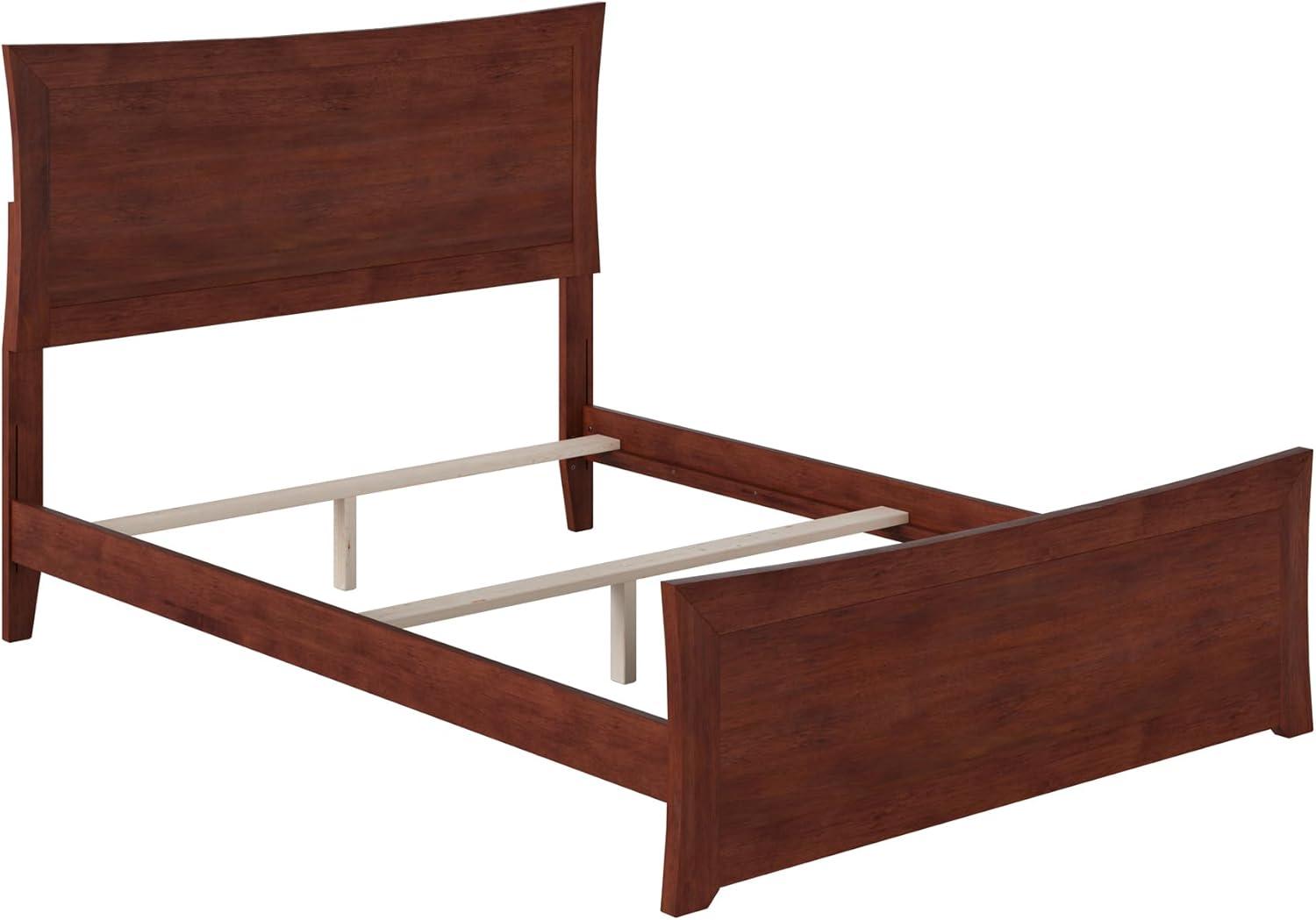 AFI Furnishings Metro Low Profile Solid Wood Platform Bed with Matching Footboard