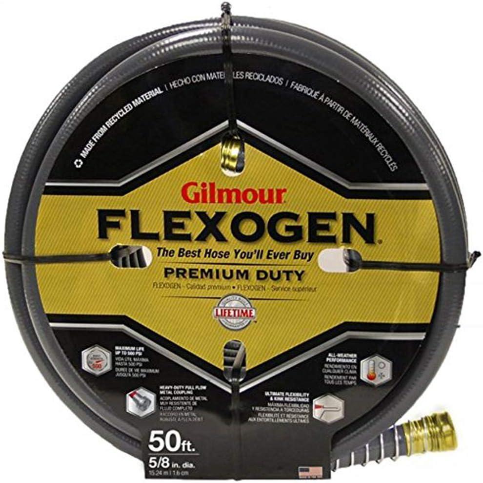 Gilmour 874501-1001 Flexogen Super Duty Garden Hose, 5/8" x 50'