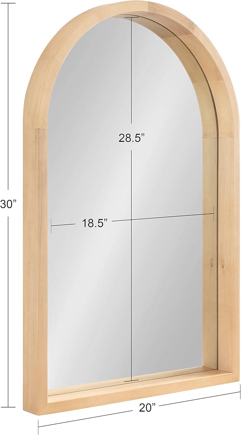 Kate and Laurel Hutton Wood Framed Arch Mirror