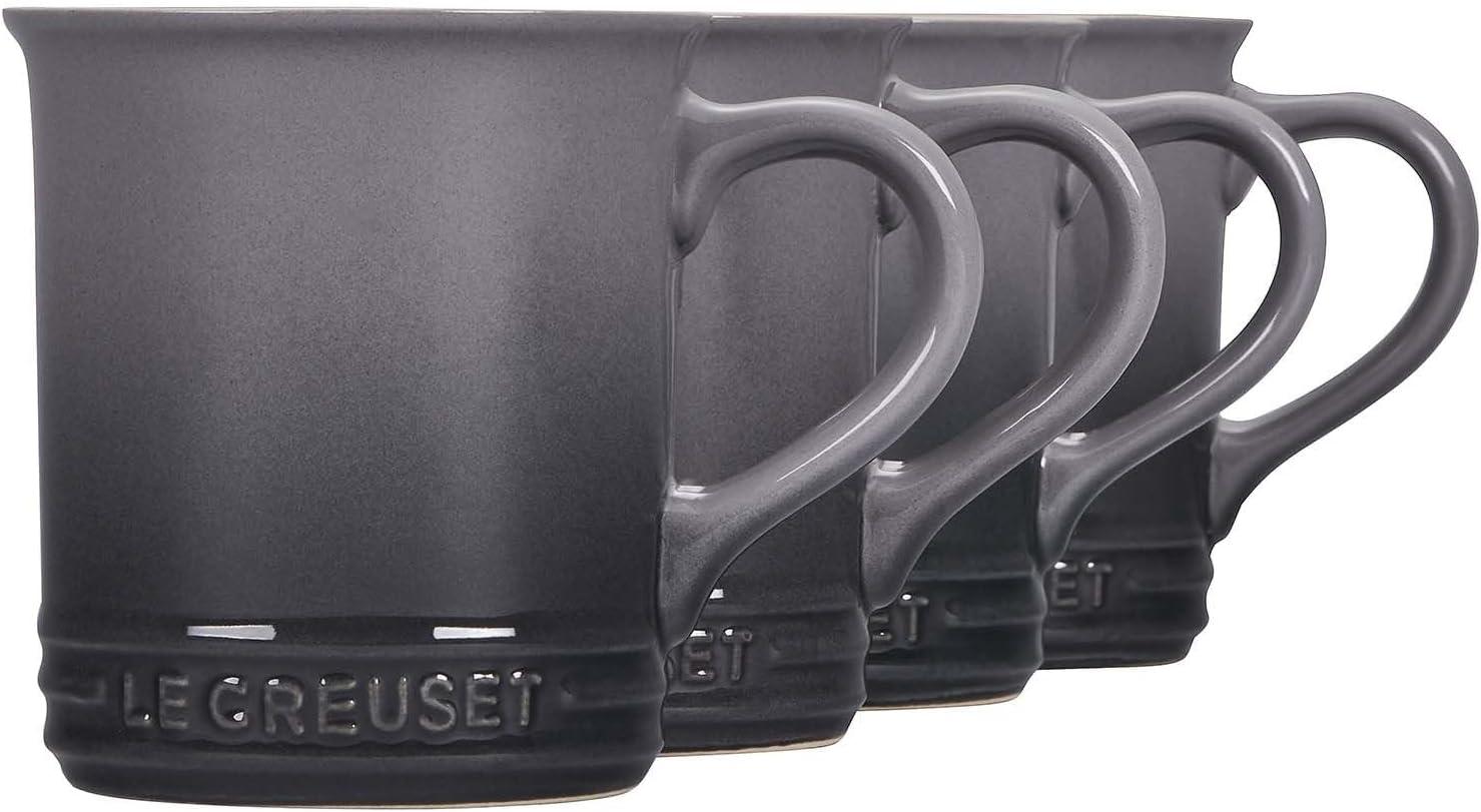 Le Creuset ® 14-oz. Oyster Grey Mugs, Set of 4