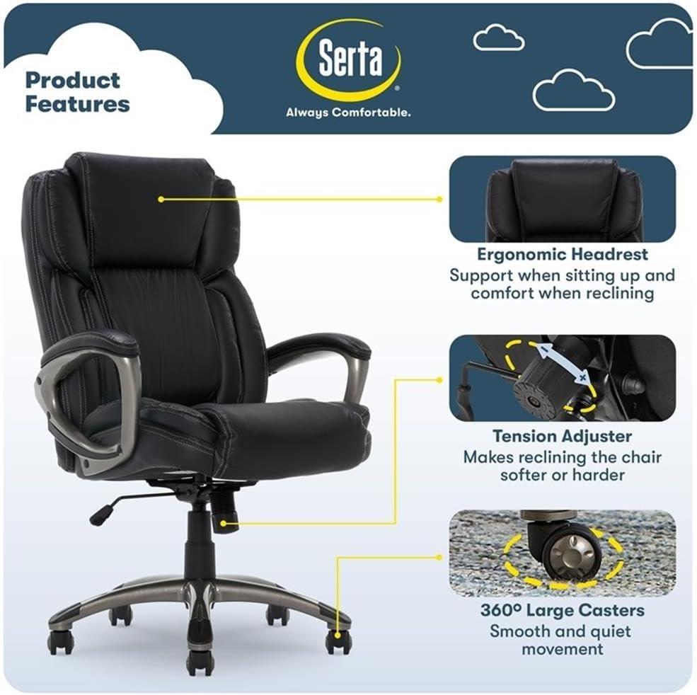 Works Executive Office Chair - Serta