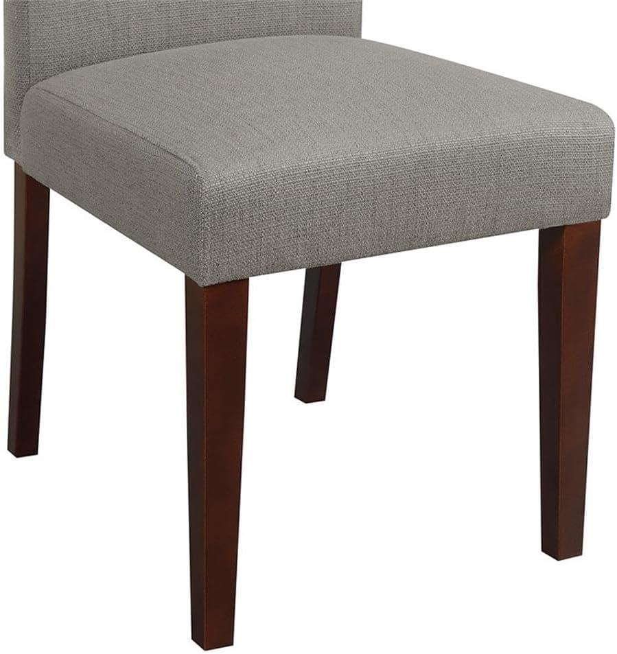 Serta Serta Liam Parsons Dining Chair, Plush High Back, Polyester Weave Fabric, Foam Cushion Seat (Set of 2)