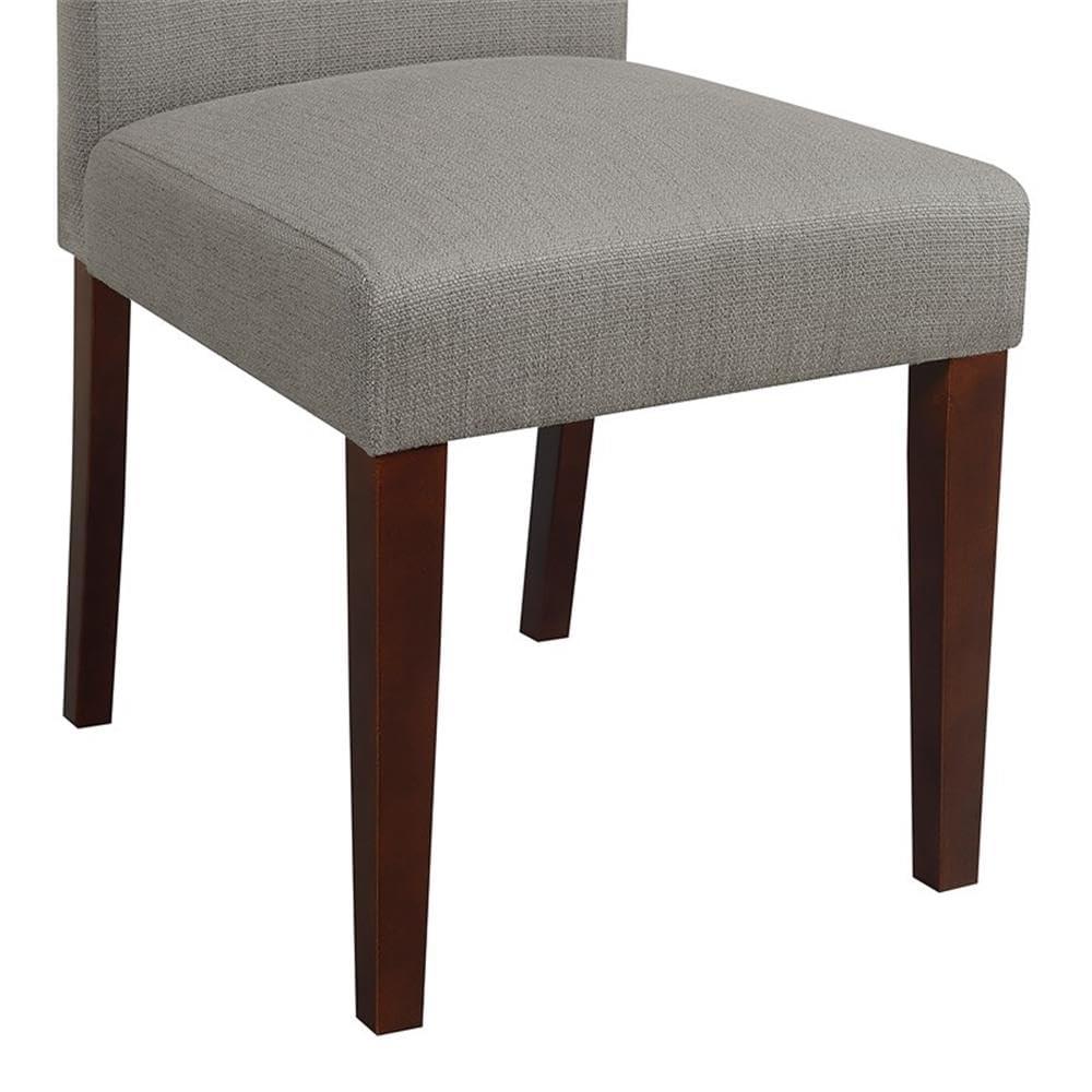 Serta Serta Liam Parsons Dining Chair, Plush High Back, Polyester Weave Fabric, Foam Cushion Seat (Set of 2)