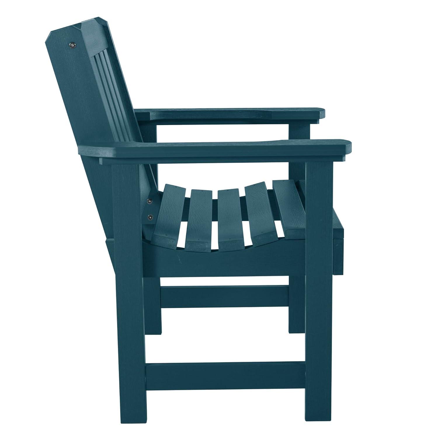 highwood  Lehigh Synthetic Wood Garden Chair Nantucket Blue