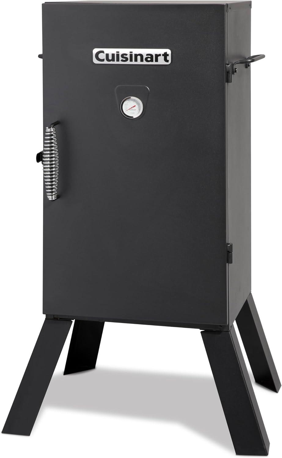 30-In. Vertical Analog Electric Smoker with 548-Sq.In. Cooking Space in Black