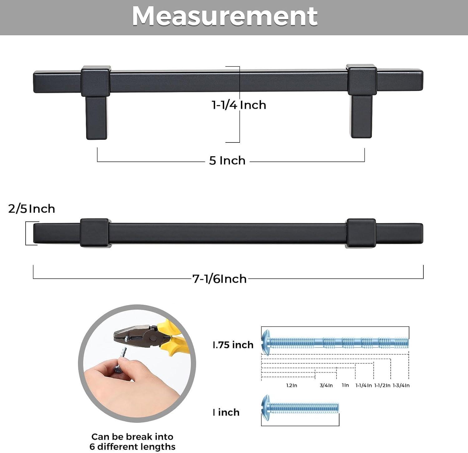 5" Center Handle Pull Multipack by Ravinte