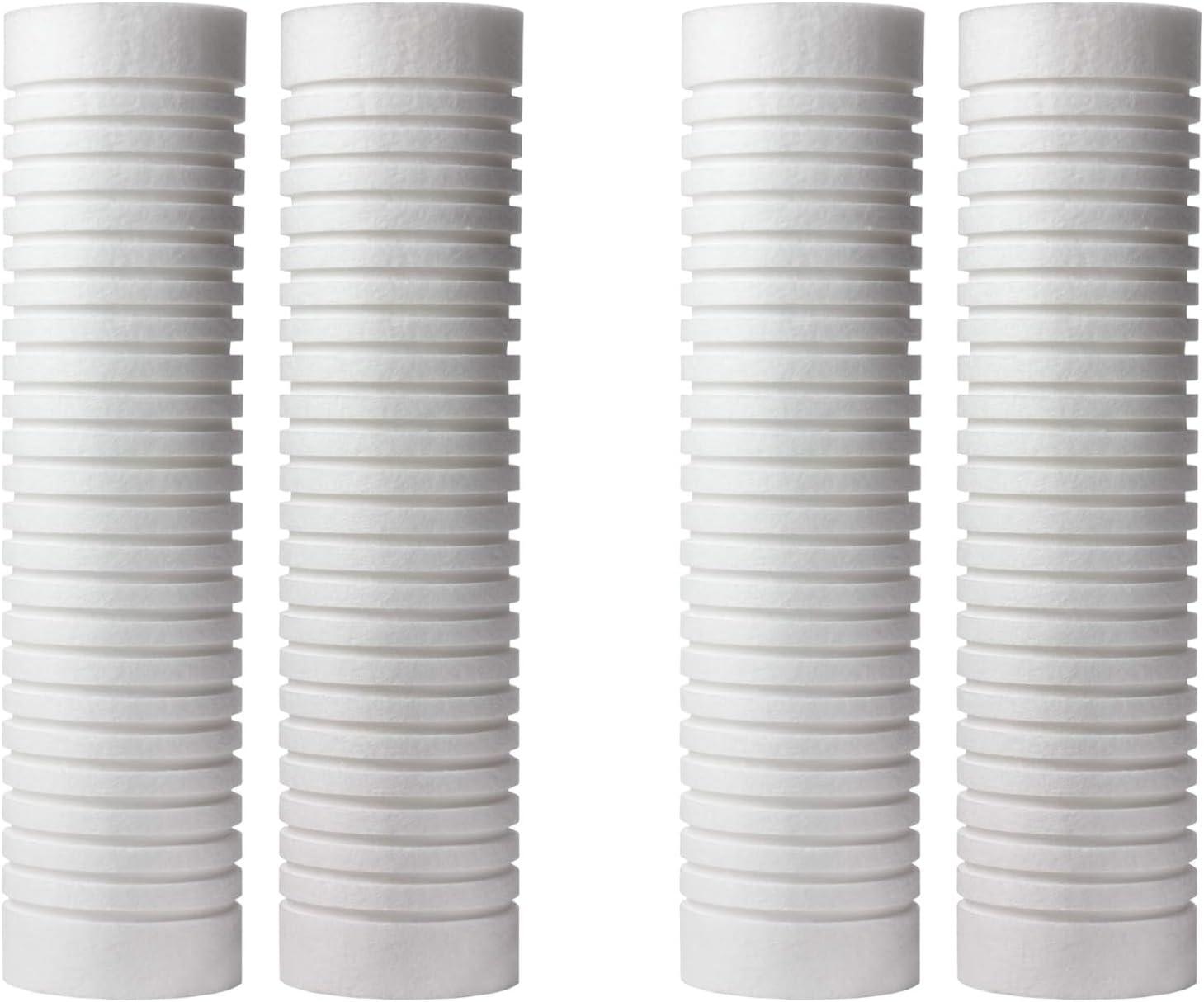 CFS COMPLETE FILTRATION SERVICES EST.2006 Compatible for Aqua-Pure AP110 Universal Whole House Filter Replacement Cartridge for Fine/Normal Sediment, 4-Pack by CFS