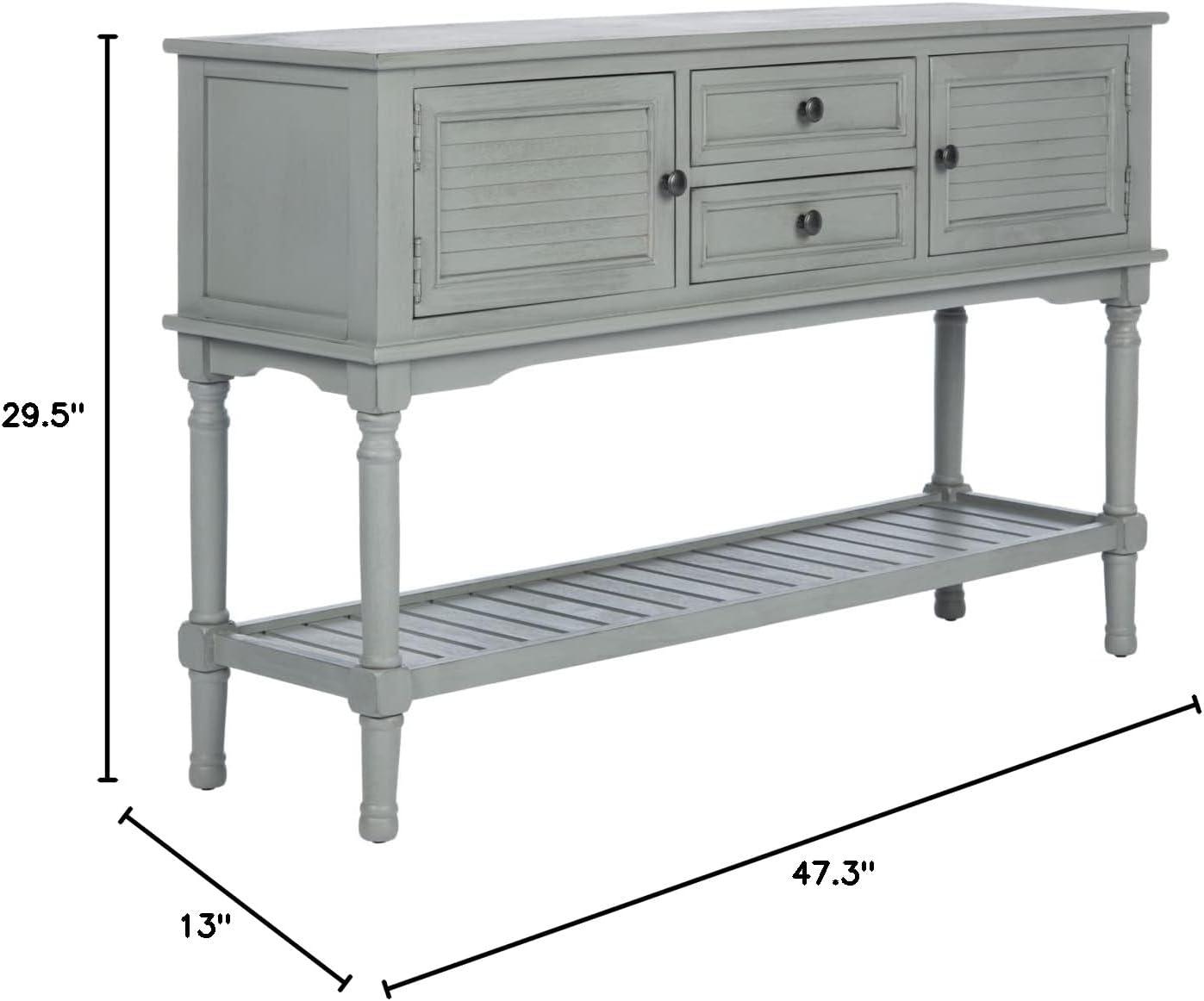 Tate 2 Drawer 2 Door Console Table  - Safavieh