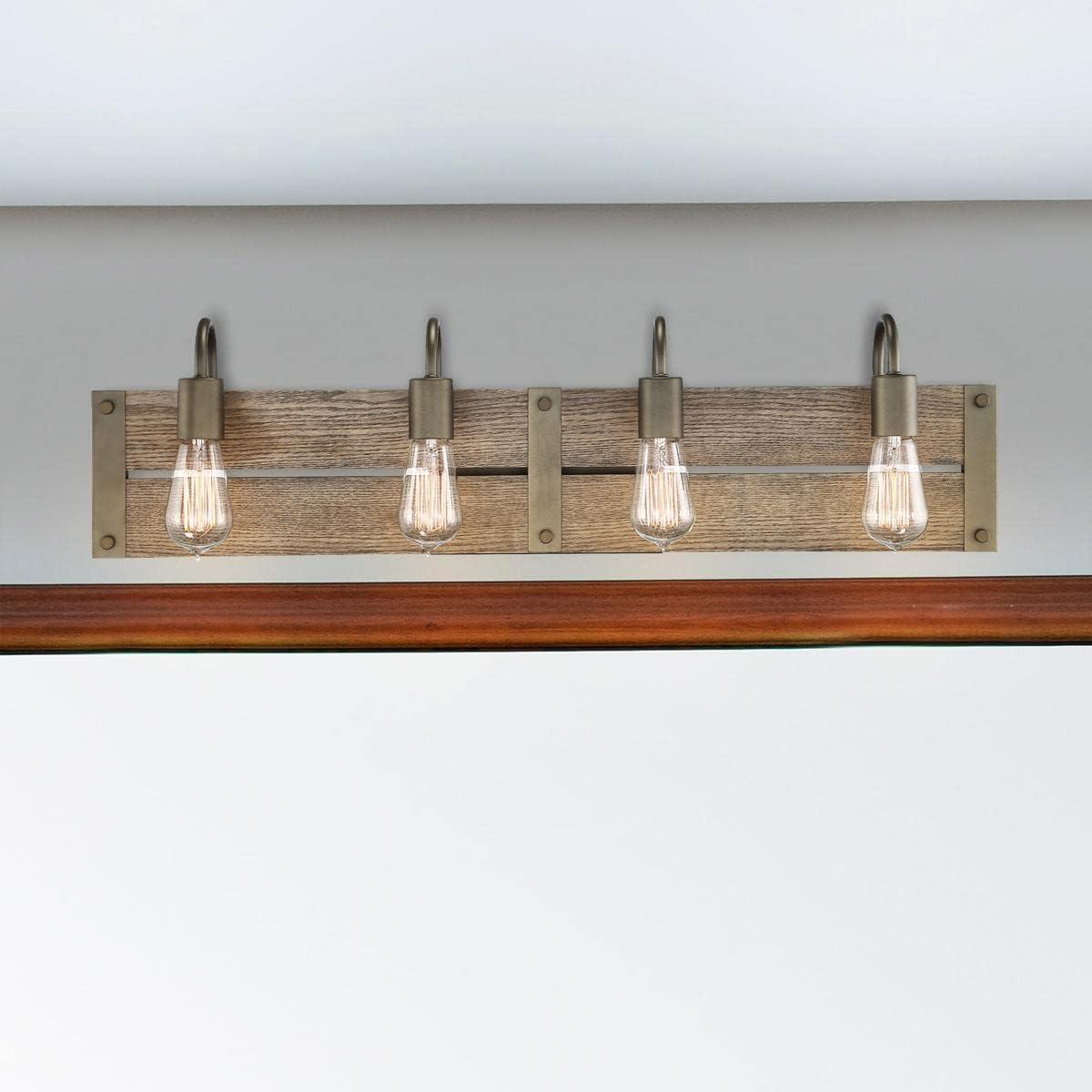 60/6430-Nuvo Lighting-Winchester-4 Light Bath Vanity-32.13 Inches Wide by 8.63 Inches High
