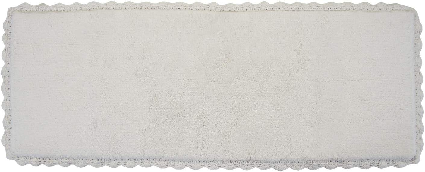 Crochet Bath Rug Runner Ivory (22"X60") - Chesapeake Merch Inc.