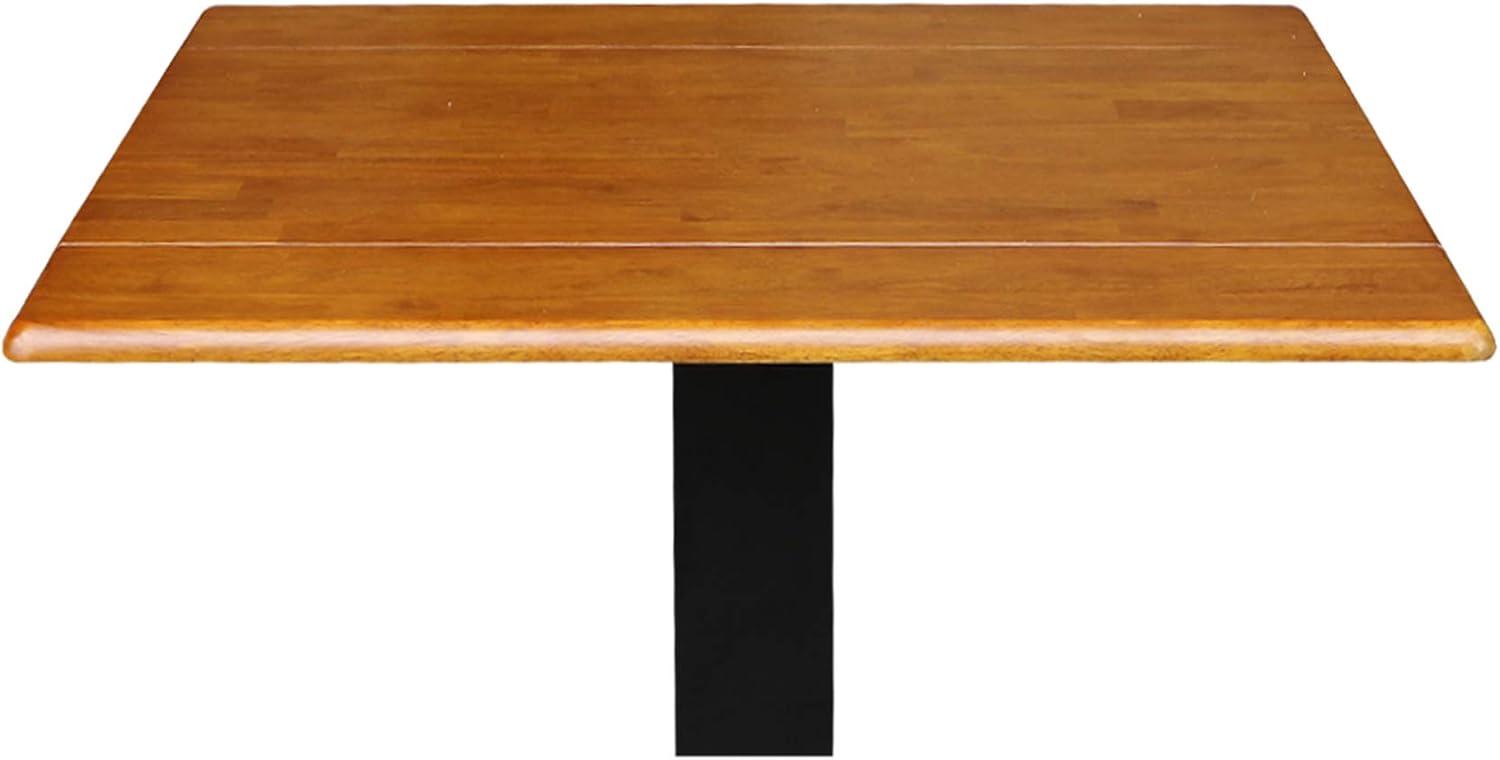 36" Sanders Square Dual Drop Leaf Dining Table - International Concepts