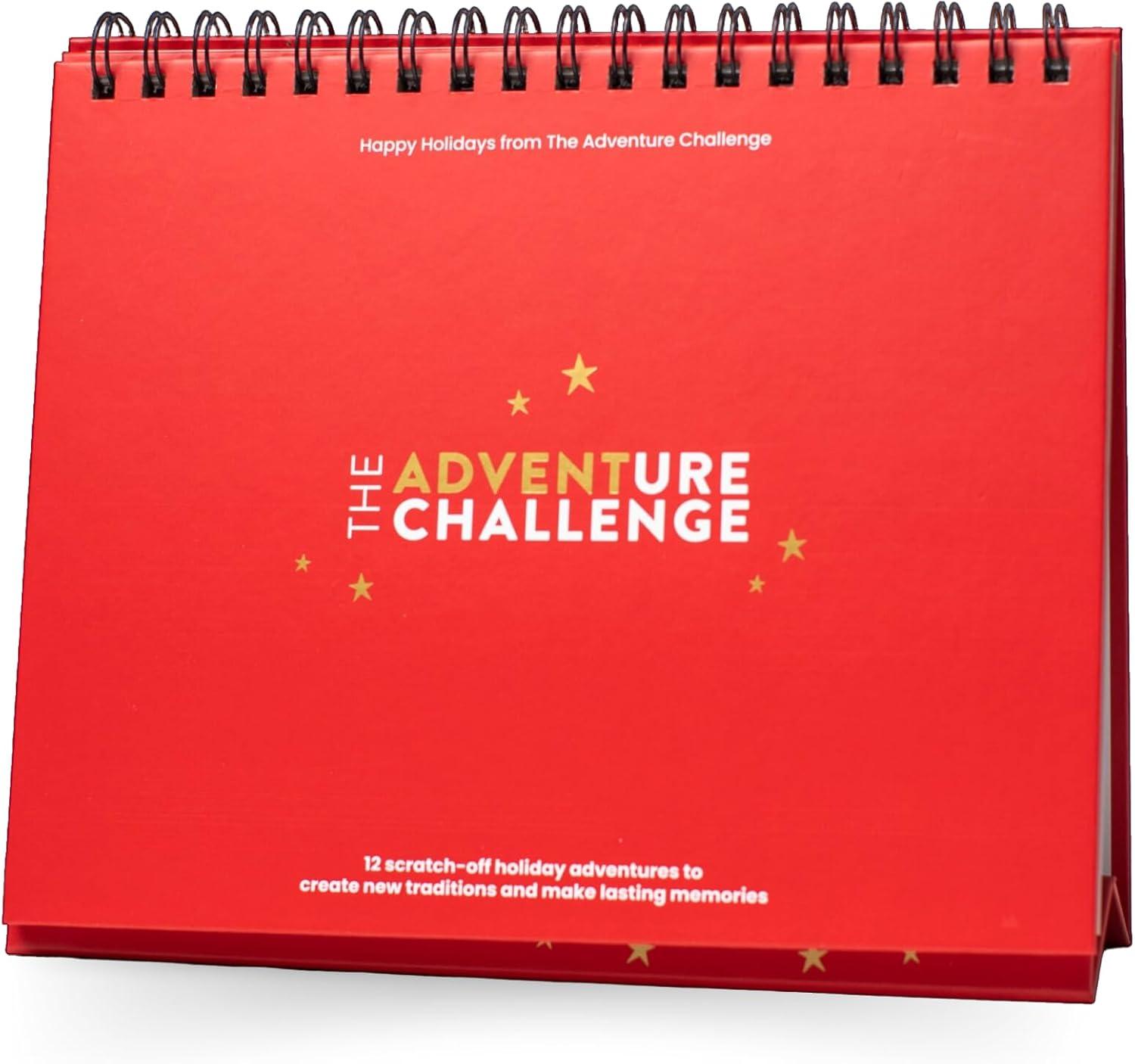 The Adventure Challenge Advent Calendar 2022-12 Scratch-Off Holiday Season Adventures for Couples, Families, Friends and More, Christmas Advent Calendar