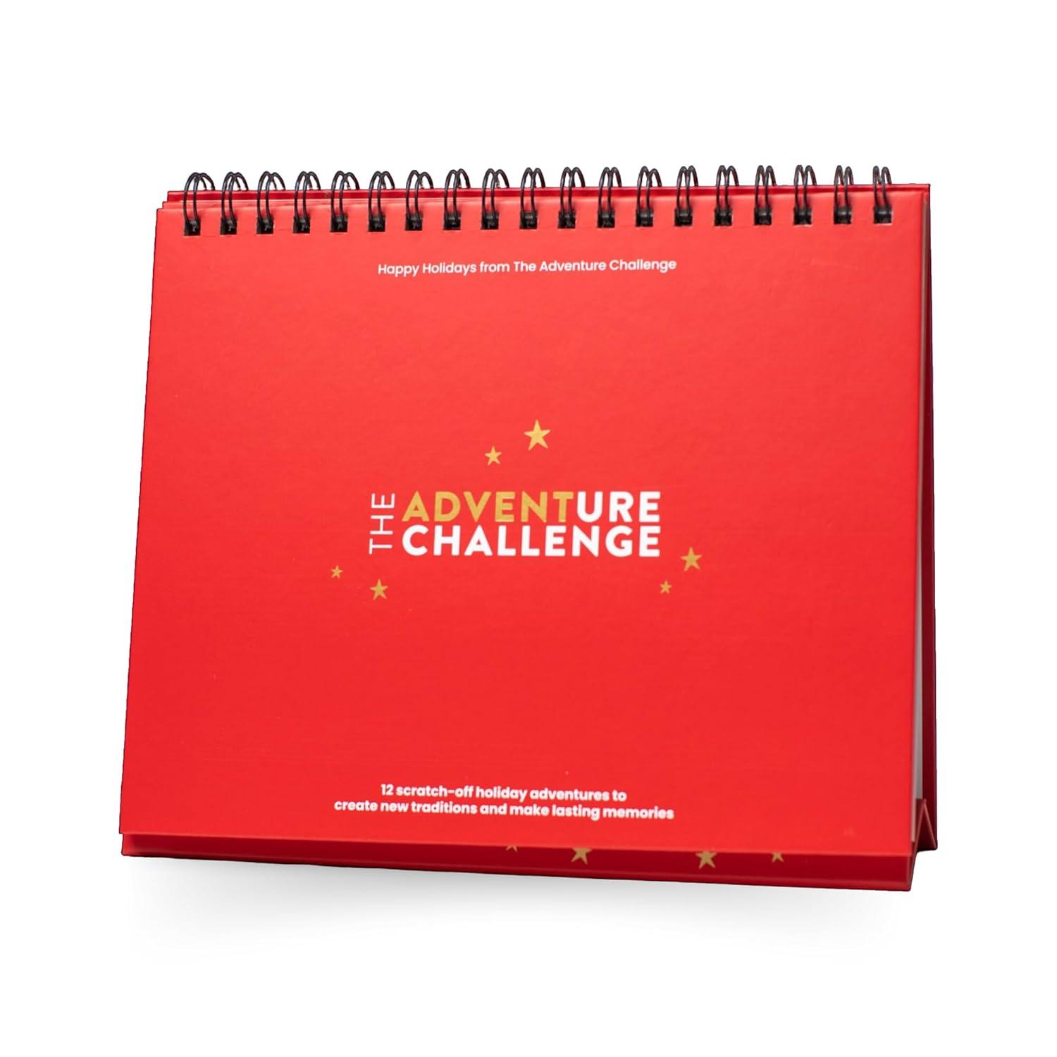 The Adventure Challenge Advent Calendar 2022-12 Scratch-Off Holiday Season Adventures for Couples, Families, Friends and More, Christmas Advent Calendar