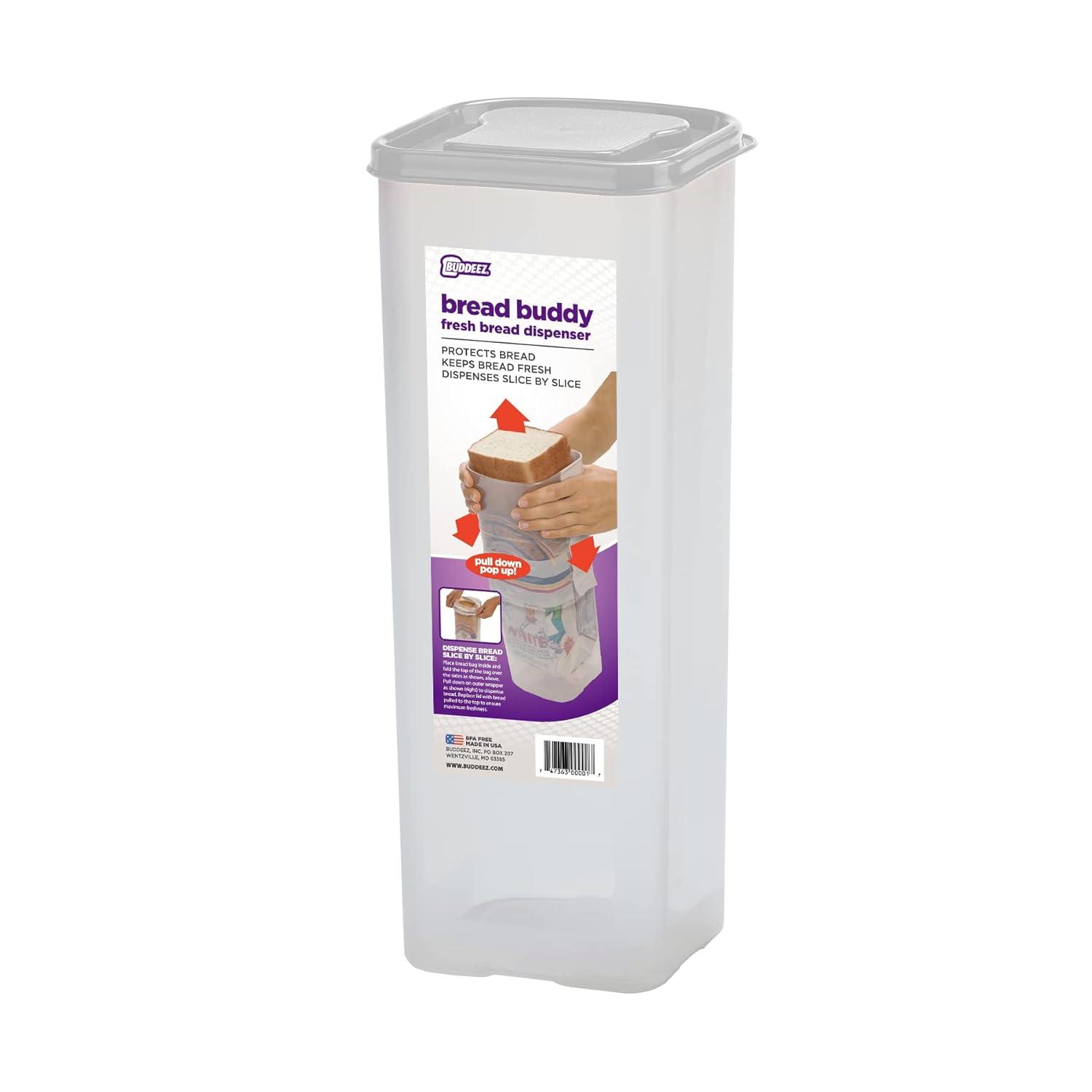 Buddeez Buddeez Original Bread Buddy Storage/Dispenser Bread Box