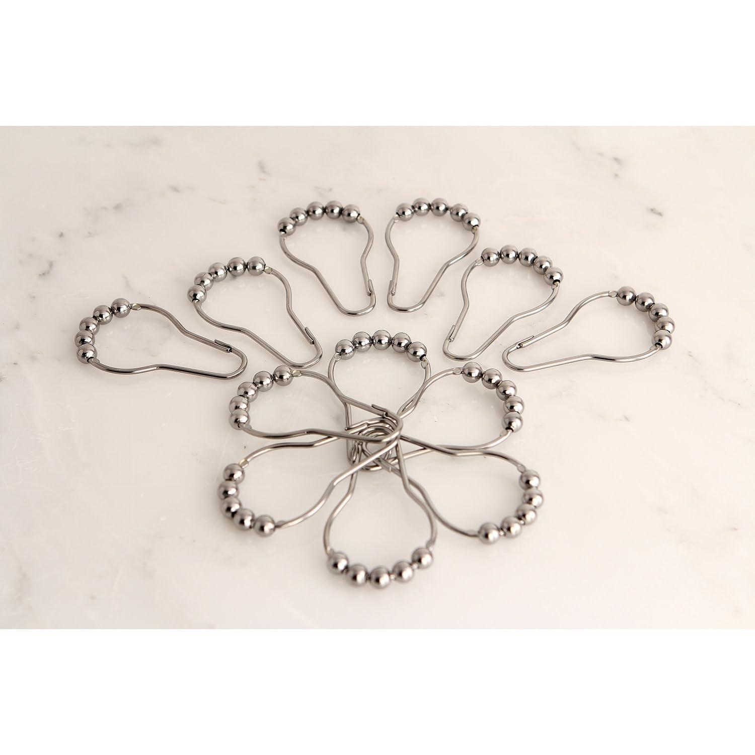 Kingston Brass Kingston Brass Edenscape Roller Ball Shower Curtain Rings (12 Pieces/Set) (Set of 12)