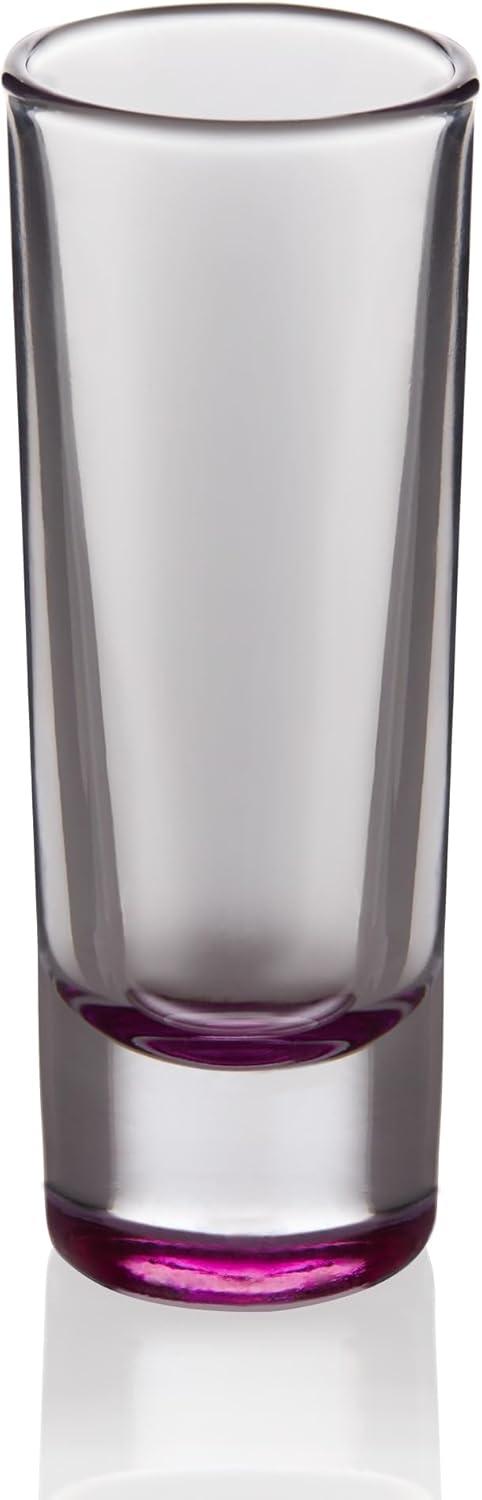 Libbey Troyano Multi-Color Shooter Glasses, Set of 6